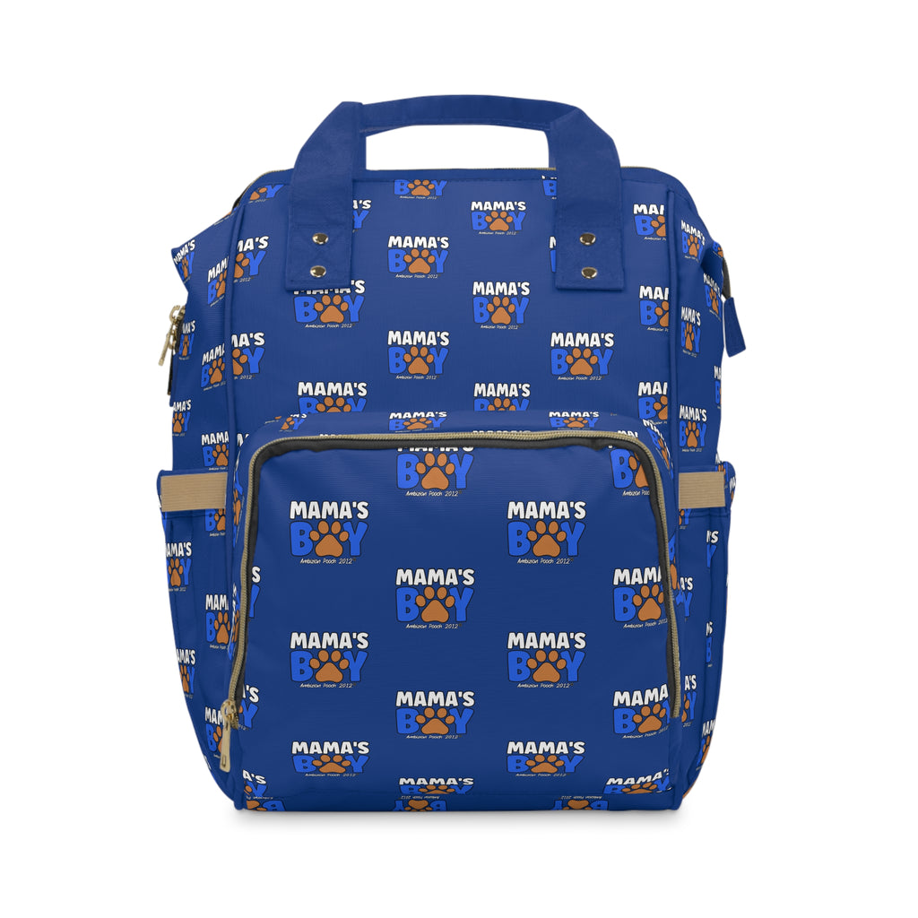 Mama's Boy Puppy/Doggy Multifunctional Backpack Blue