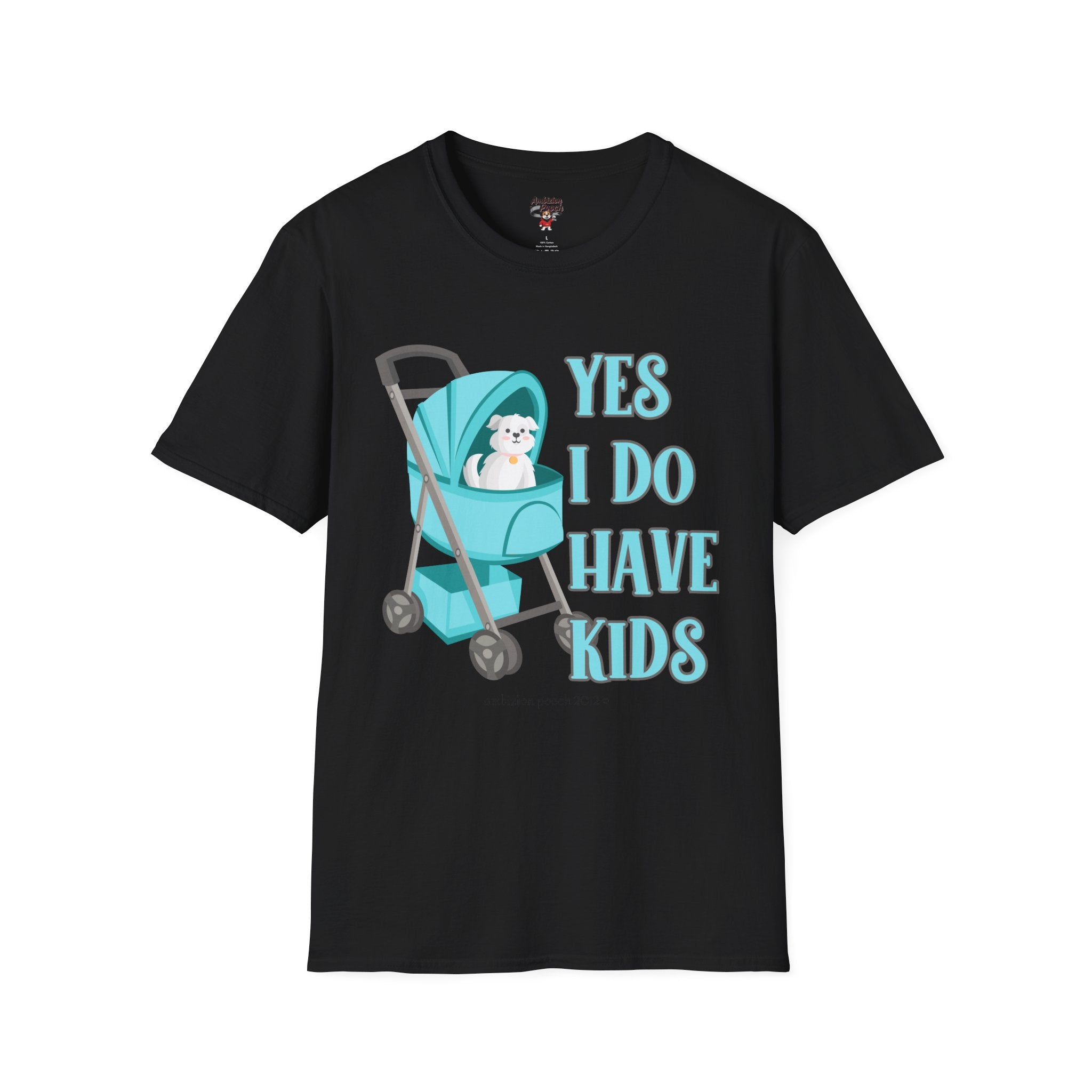 Yes I Do Have Kids Unisex Softstyle T-Shirt