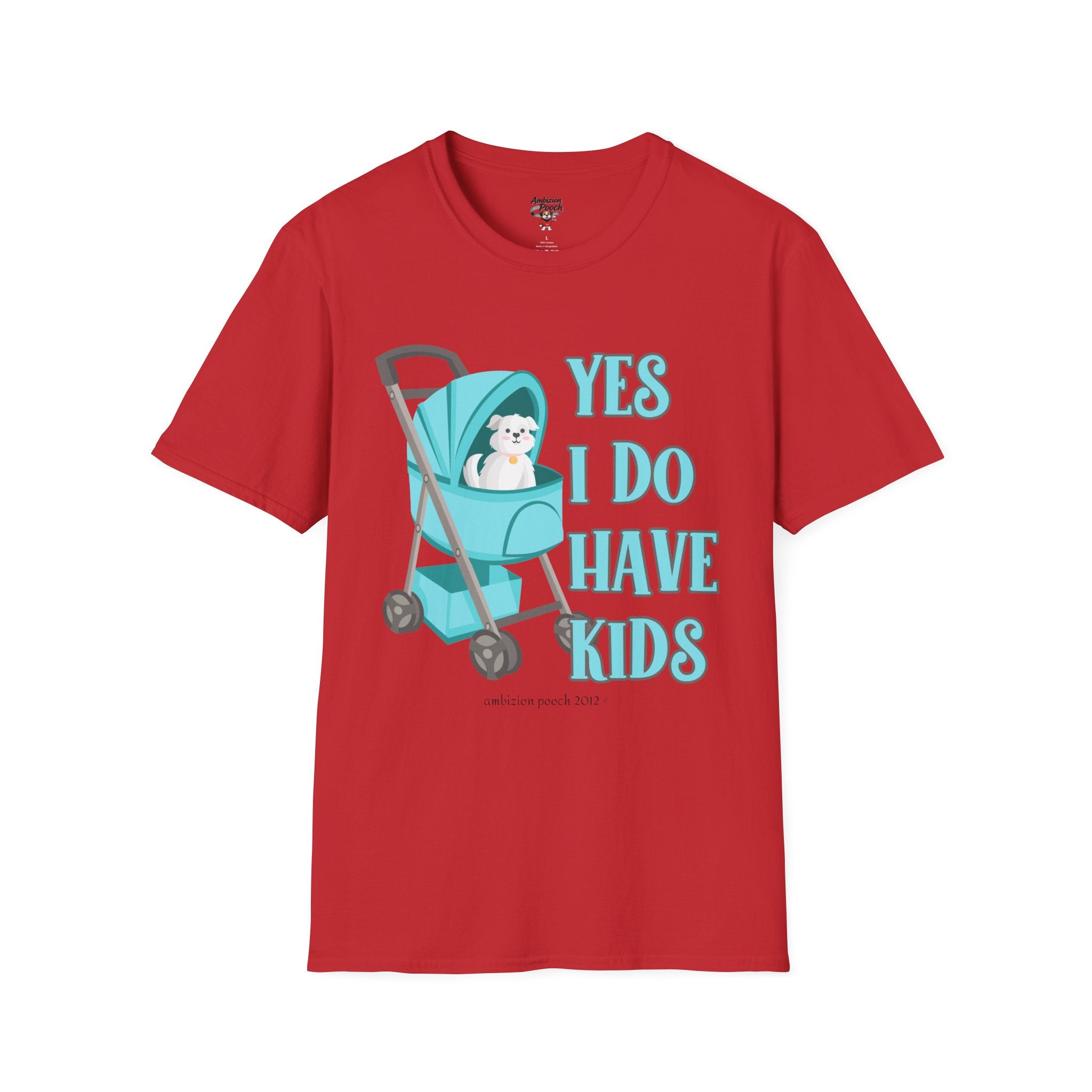 Yes I Do Have Kids Unisex Softstyle T-Shirt