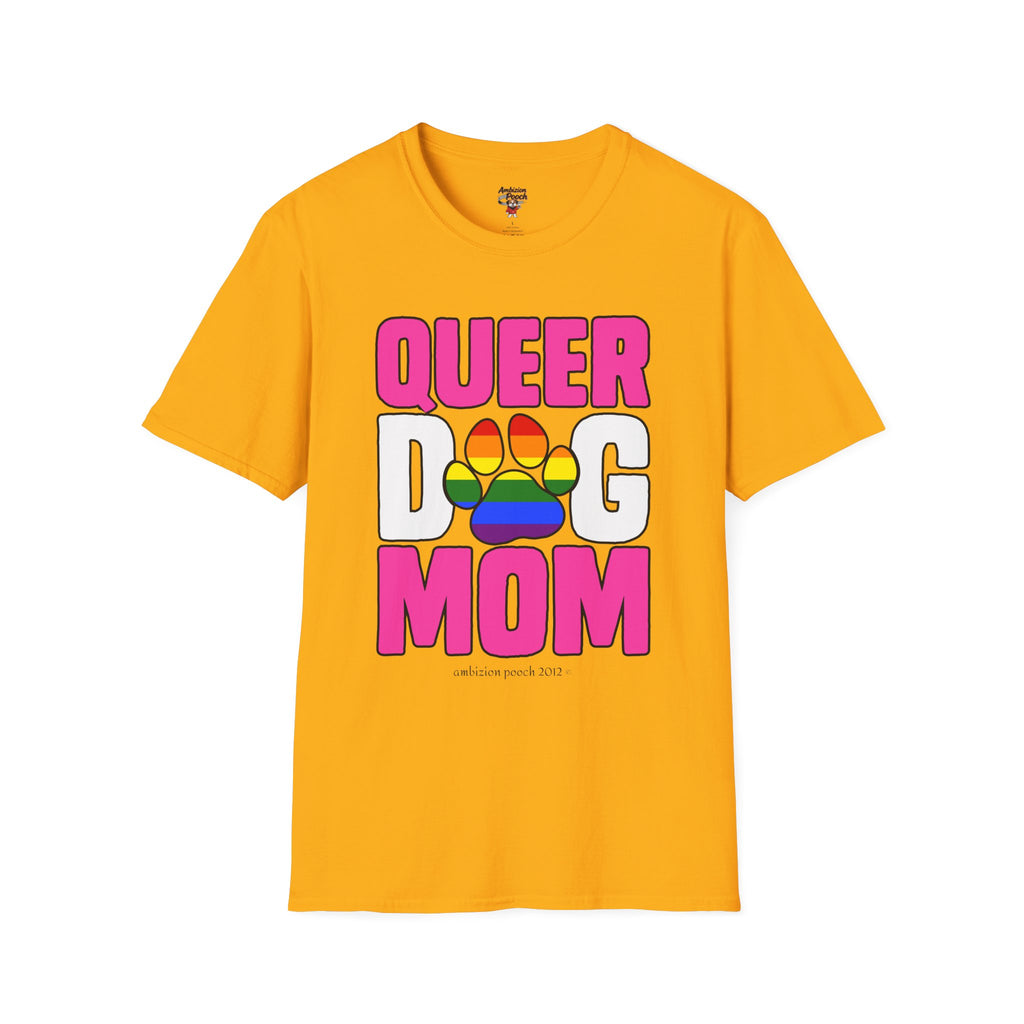Queer Dog Mom Unisex Softstyle T-Shirt