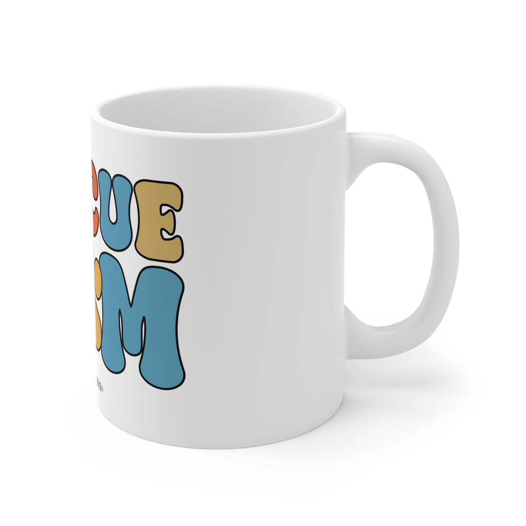 Rescue Dog Mom Mug 11oz