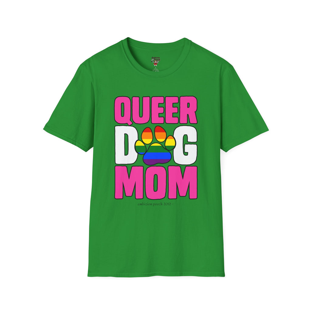 Queer Dog Mom Unisex Softstyle T-Shirt