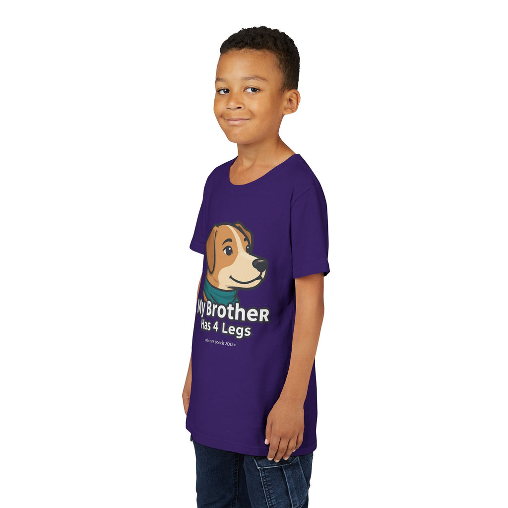 "My Bro Has 4 Legs" Kids Tee
