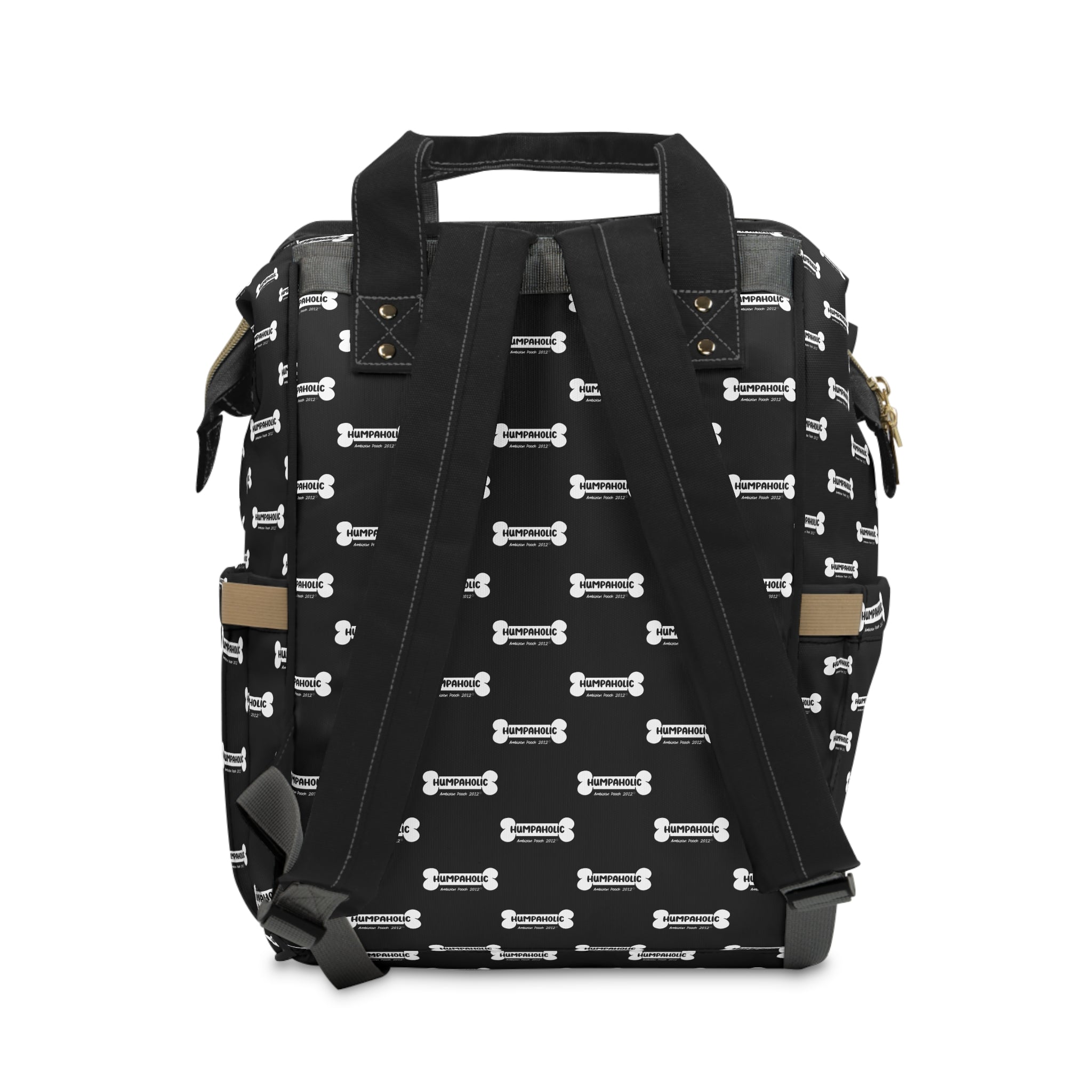 HumpaHolic Puppy/Doggy Multifunctional Backpack Black