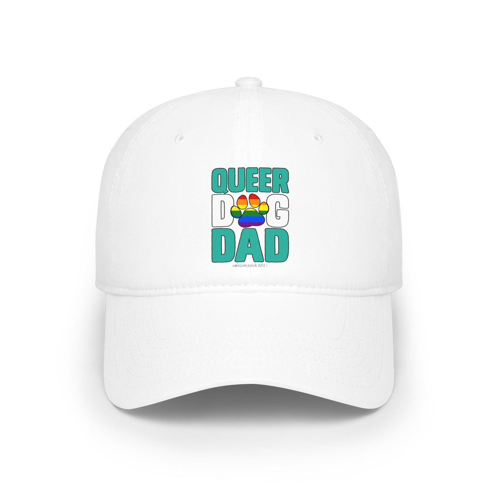 Queer Dog Dad Low Profile Baseball Cap
