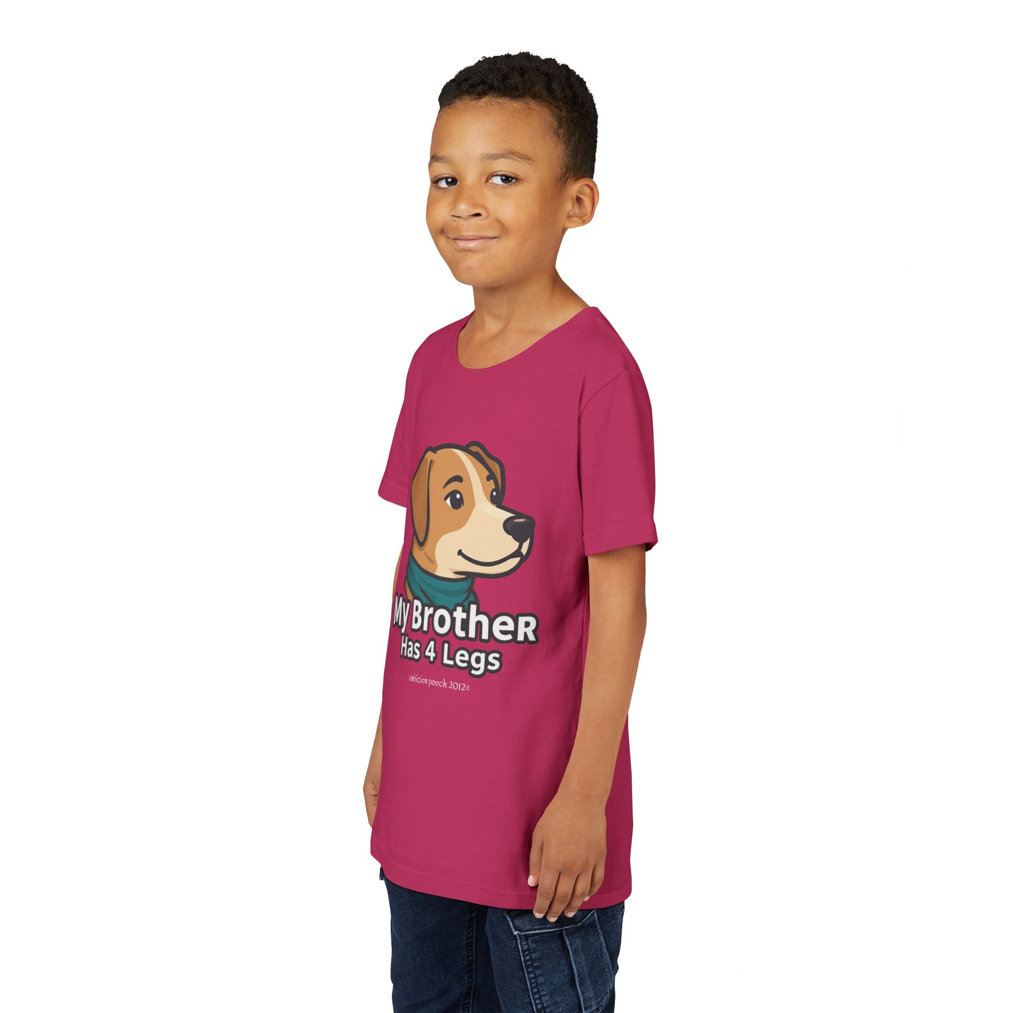 "My Bro Has 4 Legs" Kids Tee