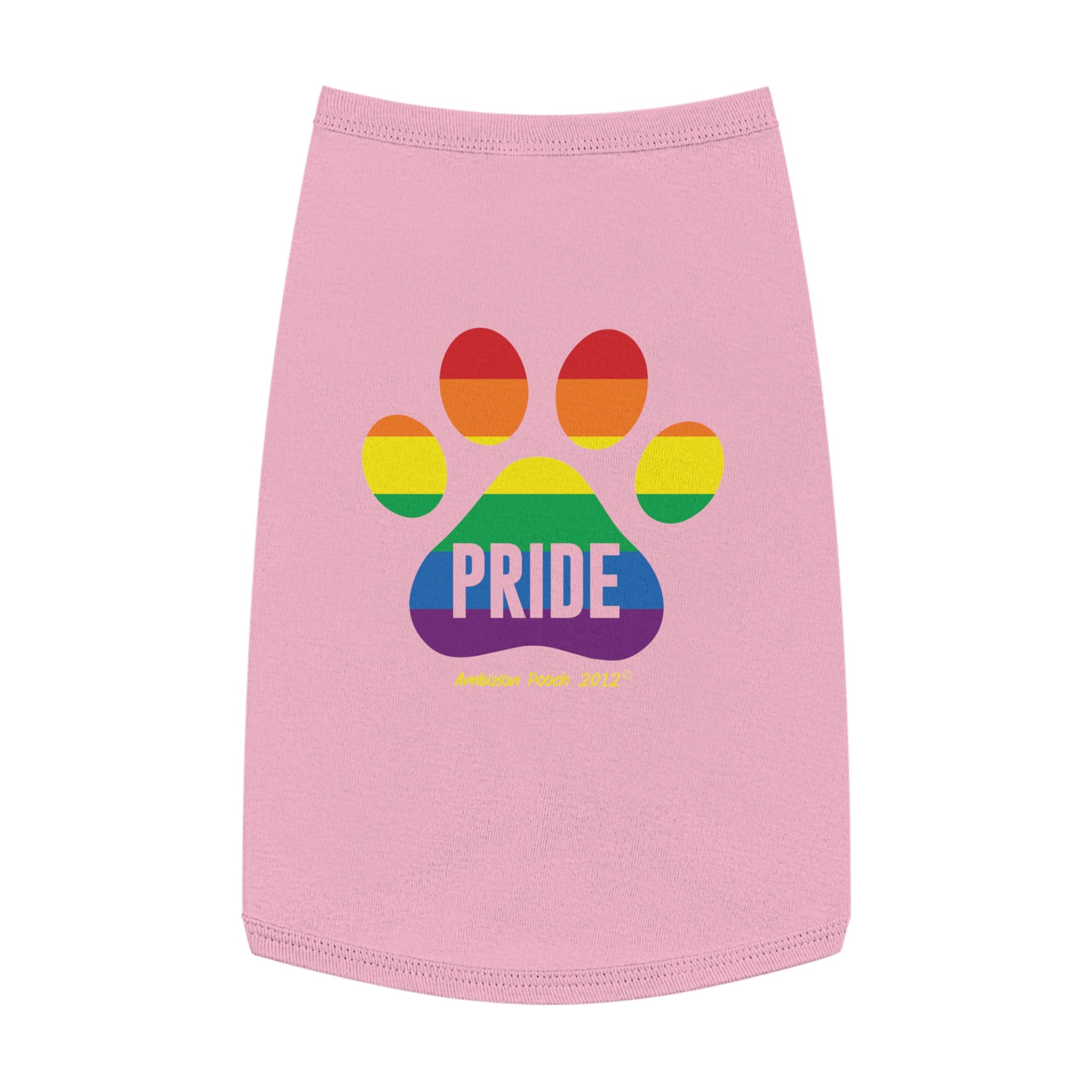 "PRIDE" Doggy Tank Top — "PRIDE" (Pet & Parent Matching)
