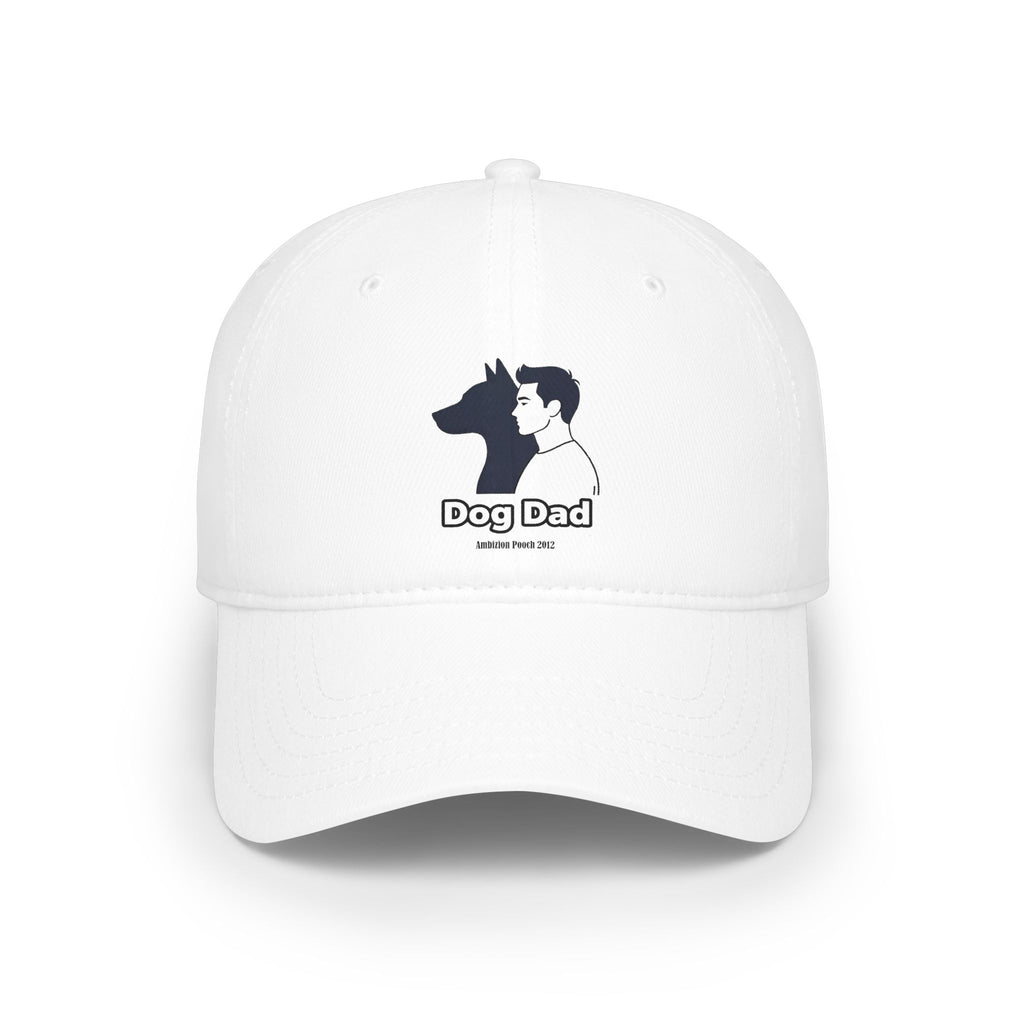 Dog Dad Low Profile Baseball Cap