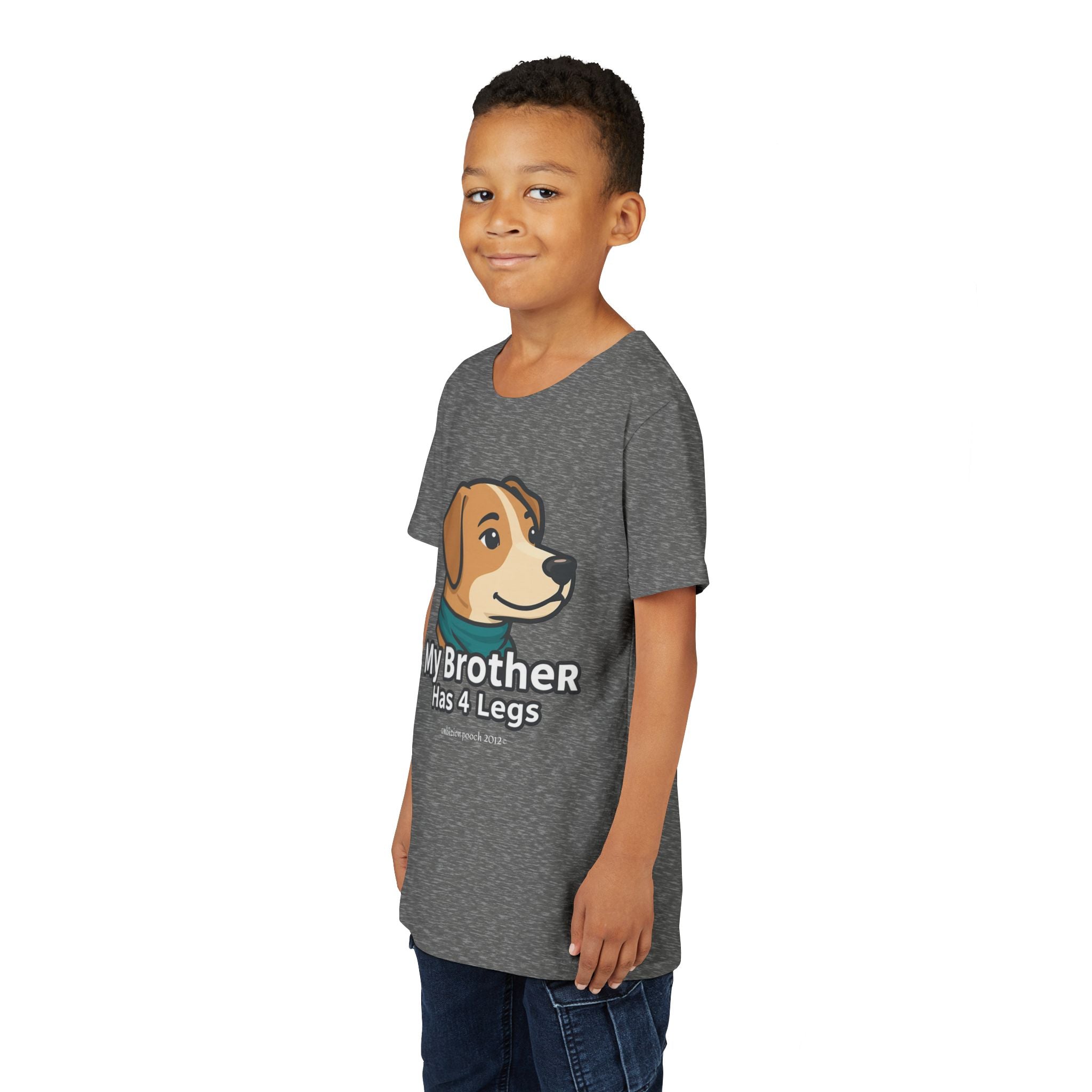 "My Bro Has 4 Legs" Kids Tee