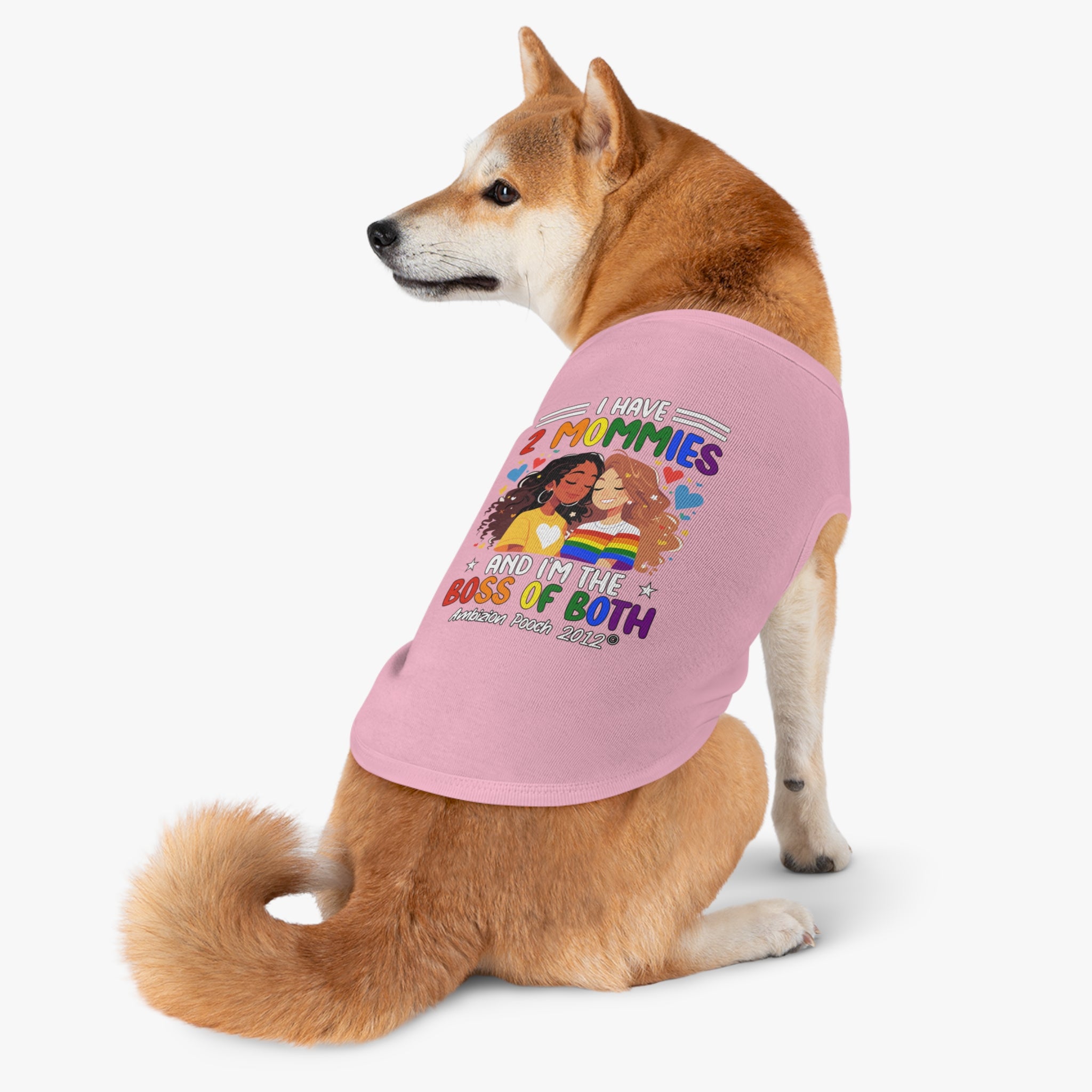 I Have 2 Mommies Doggy Tank Top (LGBTQ)