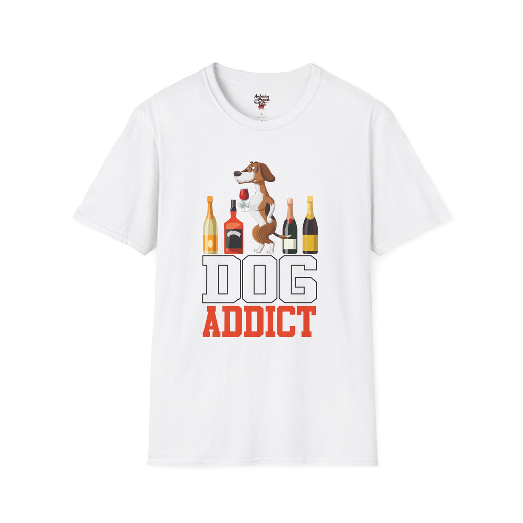 Dog Addict Unisex Softstyle T-Shirt