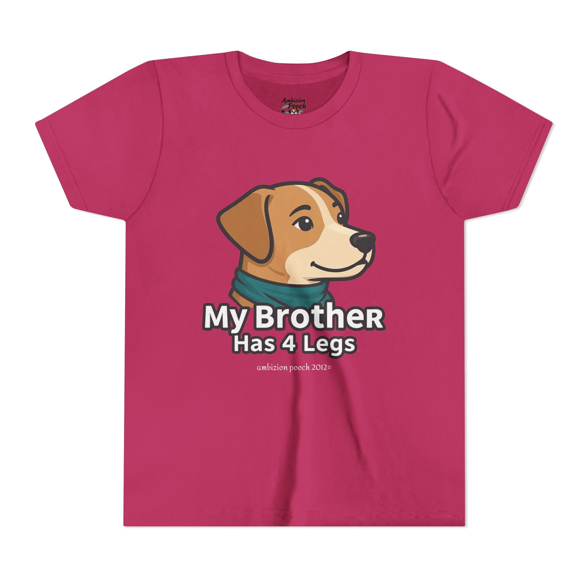 "My Bro Has 4 Legs" Kids Tee
