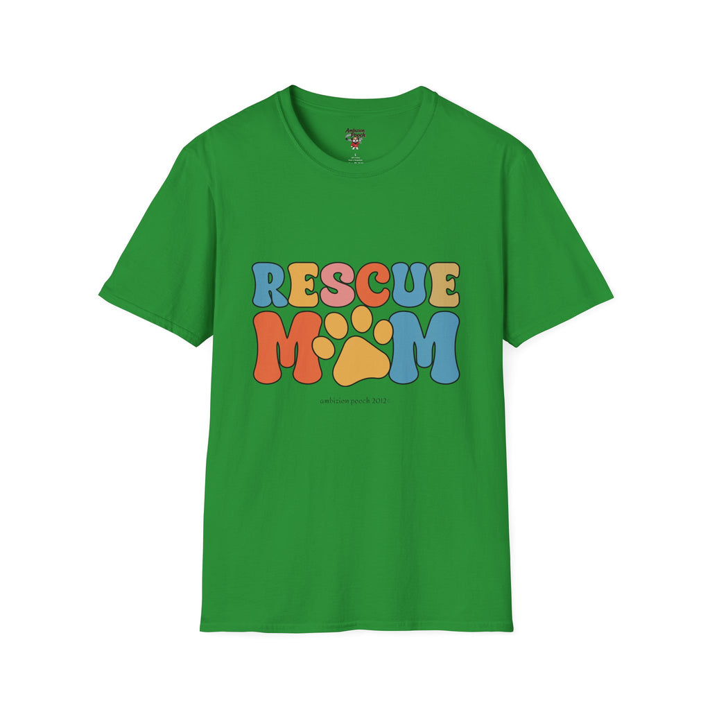 Rescue Mom Unisex Softstyle T-Shirt