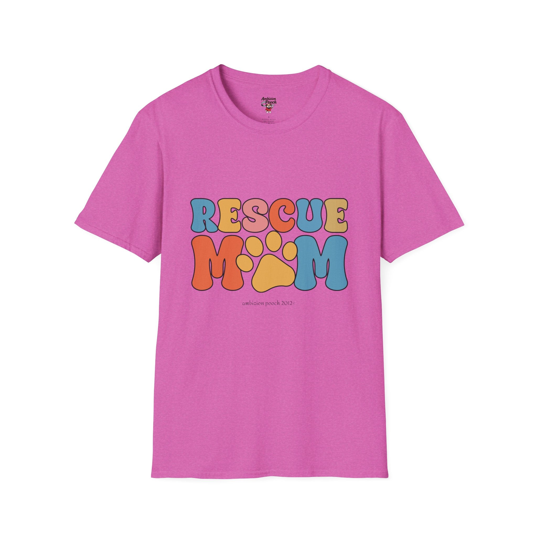 Rescue Mom Unisex Softstyle T-Shirt