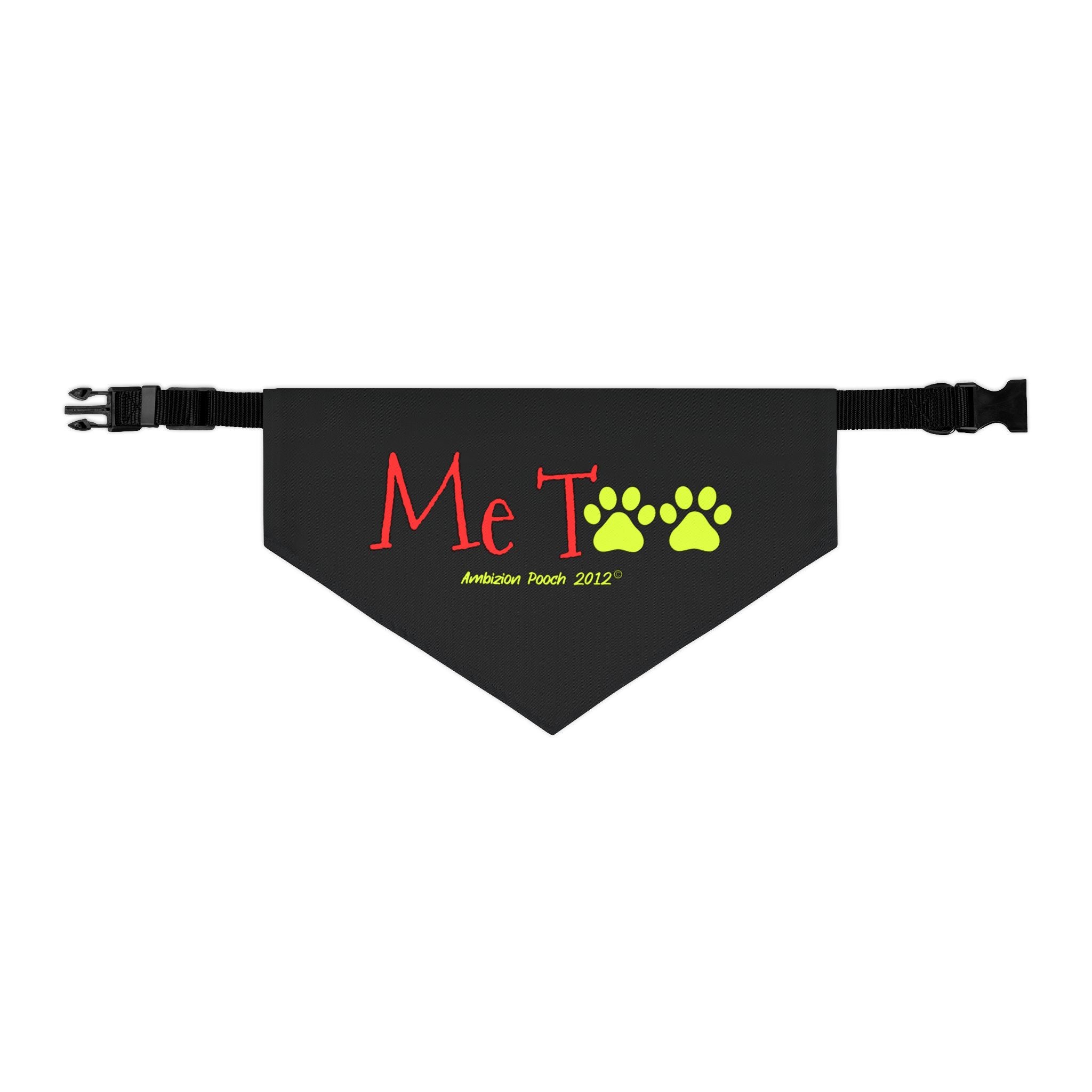Pet Bandana Collar — Doggy Me Too "I Need Emotional Support" Matching Pet & Parent