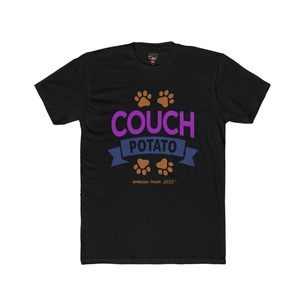 Doggy Parent "Couch Potato" T-Shirt — Matching "Party Animal" Doggy Tee