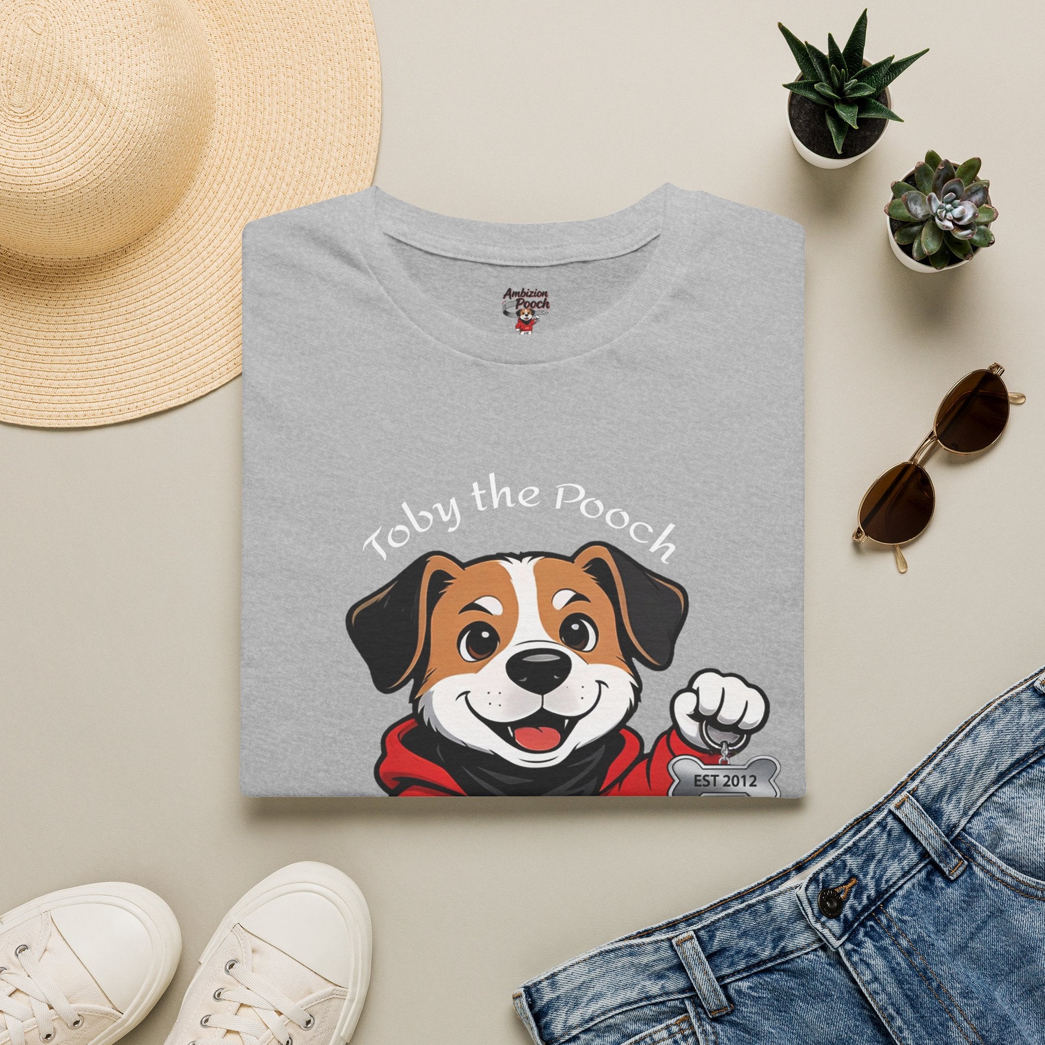 Toby the Pooch Unisex Softstyle T-Shirt