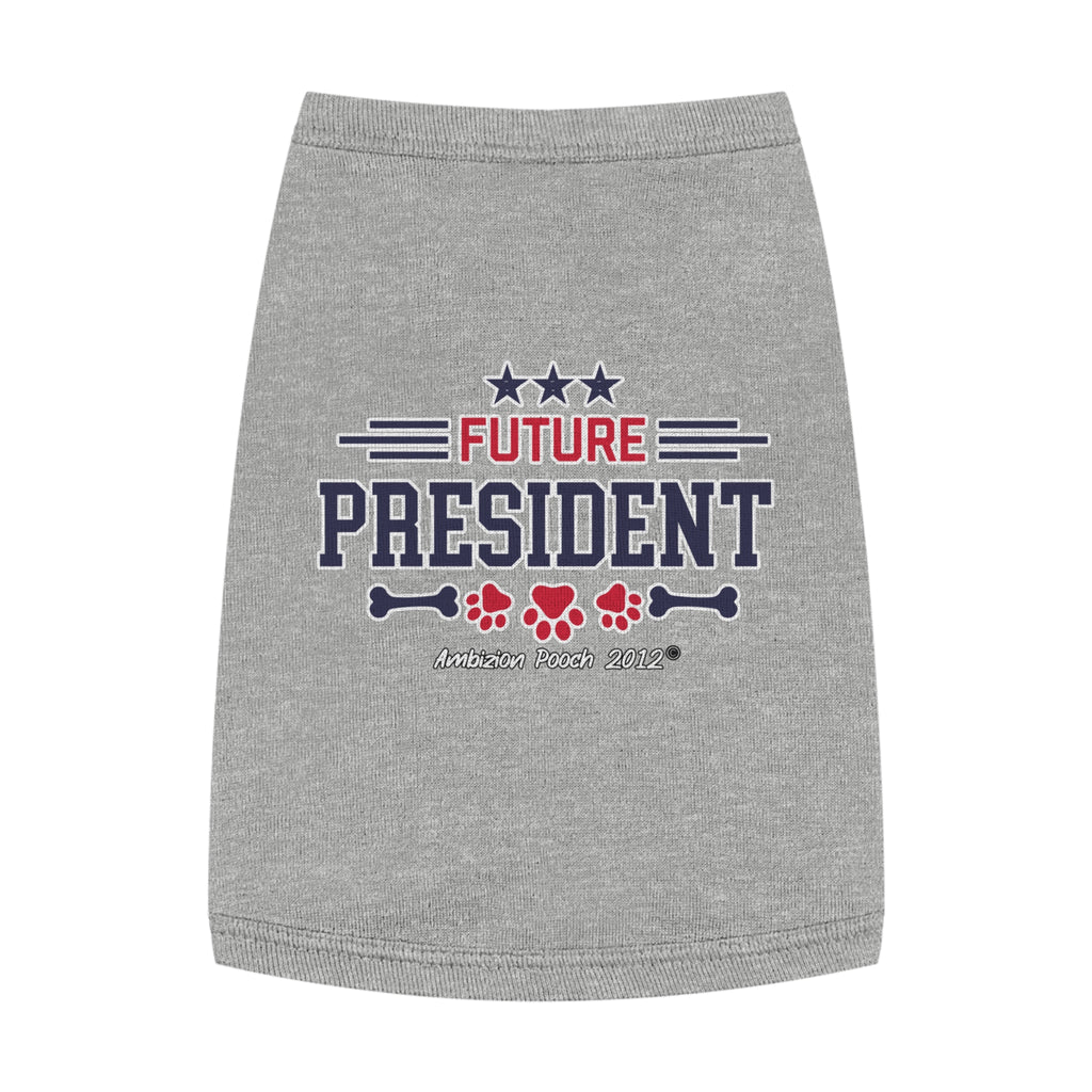 Future President Doggy Tank Top — "Future Vice President" (Pet & Parent Matching)