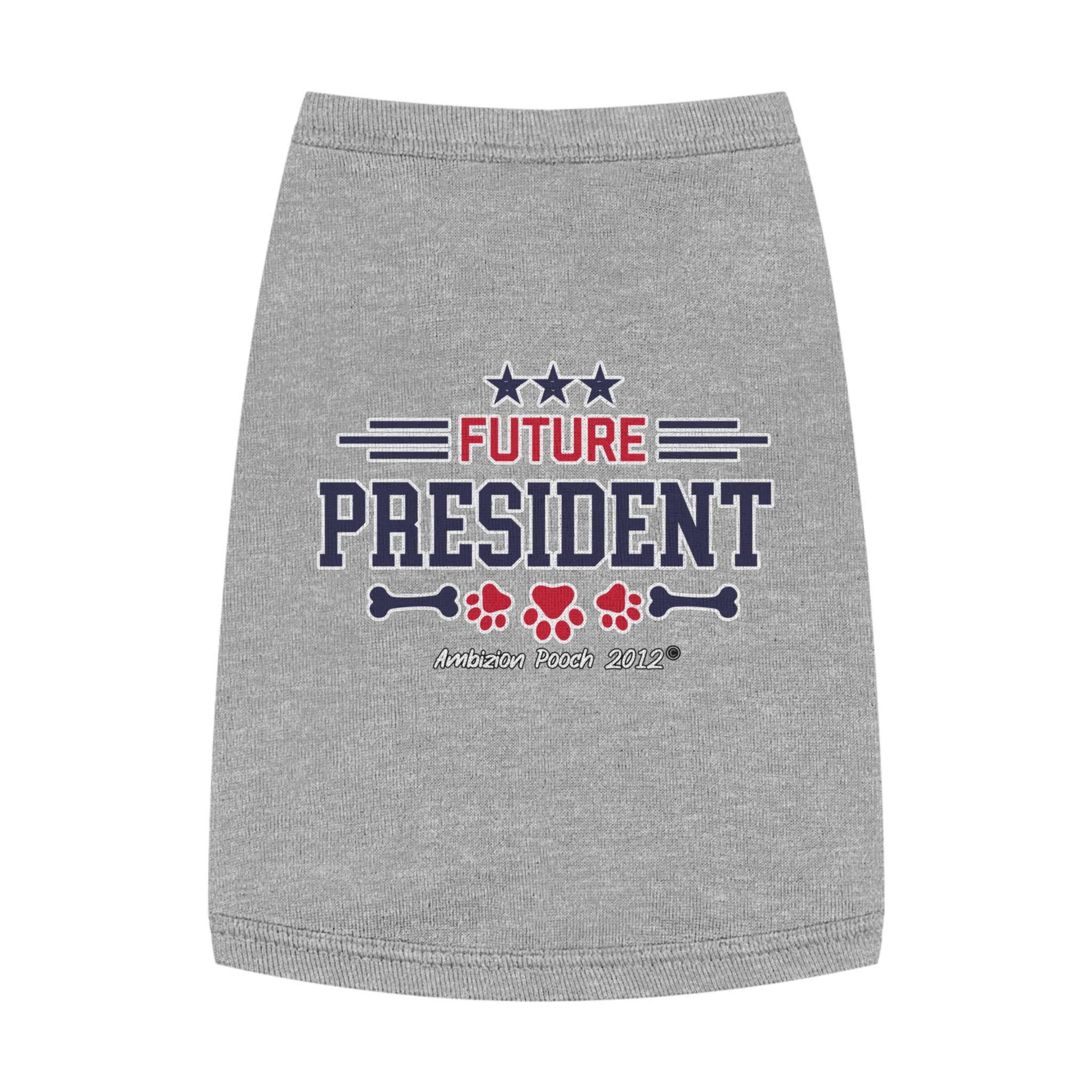 Future President Doggy Tank Top — "Future Vice President" (Pet & Parent Matching)