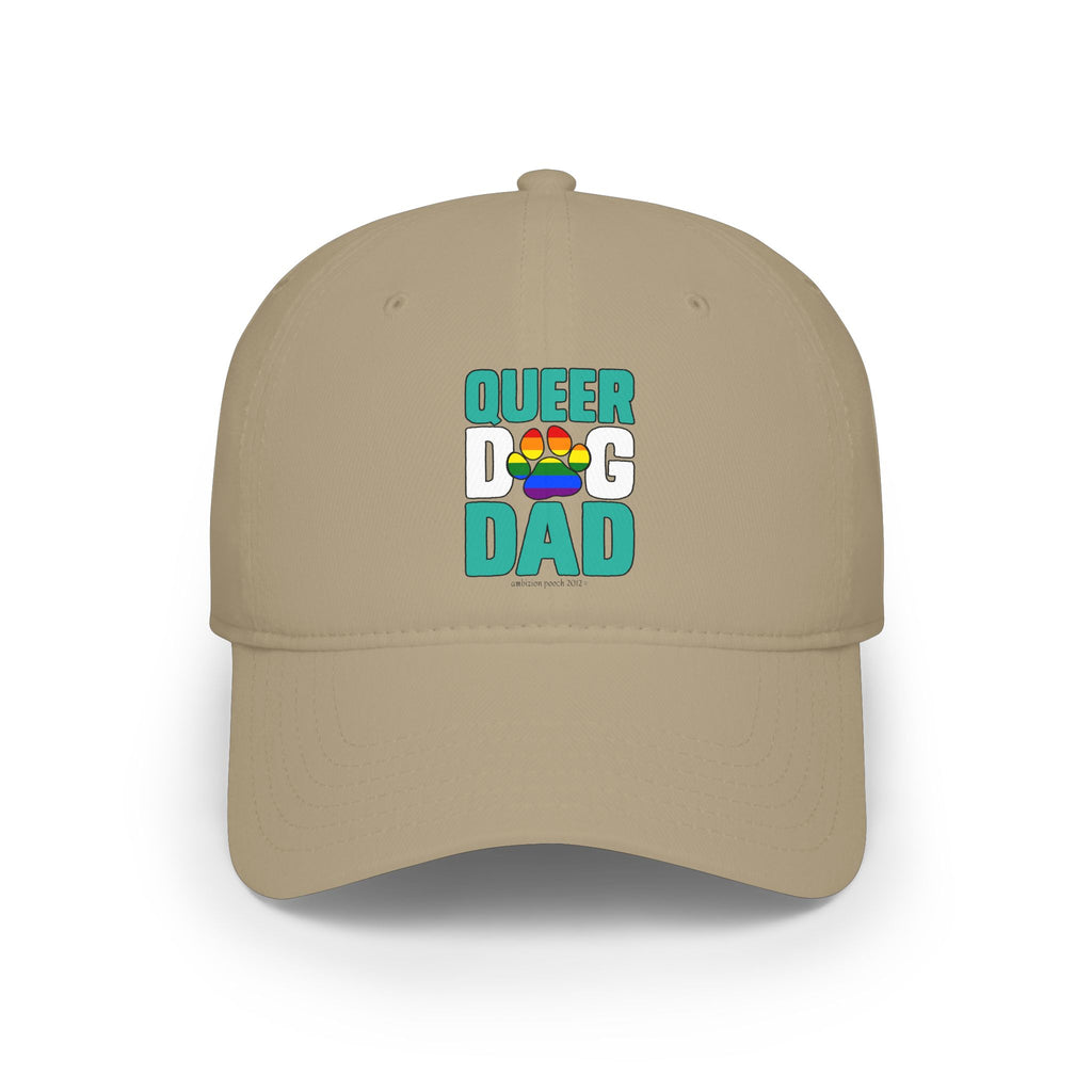 Queer Dog Dad Low Profile Baseball Cap