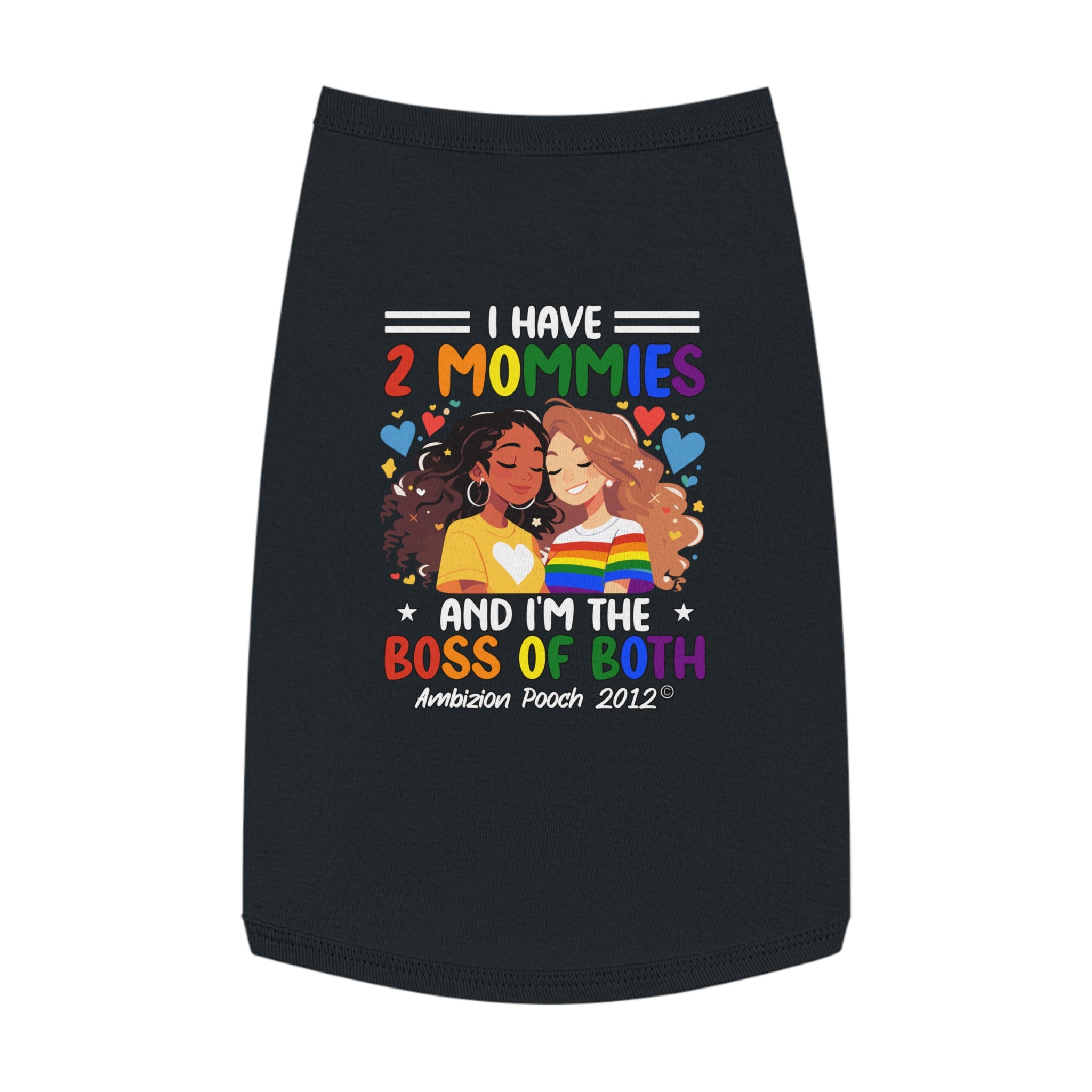 I Have 2 Mommies Doggy Tank Top (LGBTQ)