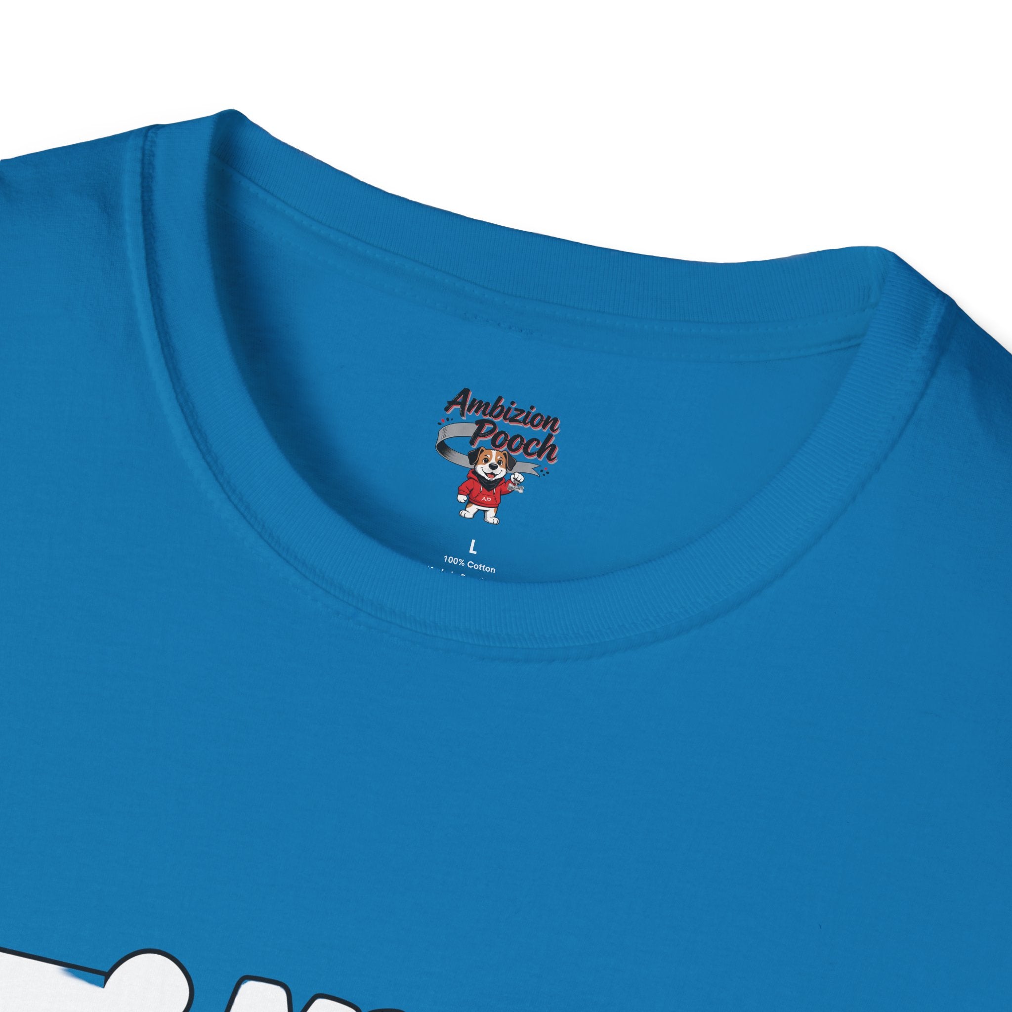 My Dog Rescued Me Unisex Softstyle T-Shirt
