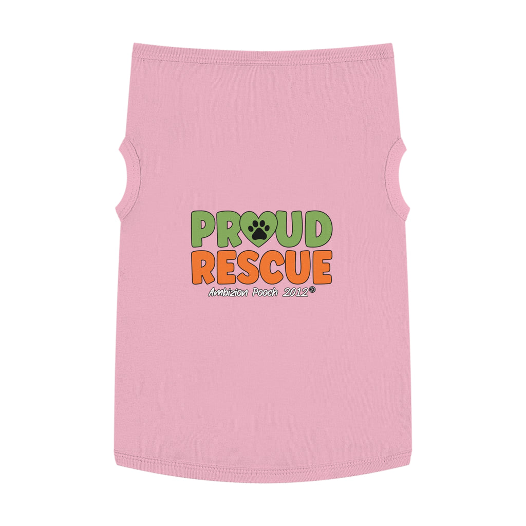 "Proud Rescue" Doggy Tank Top