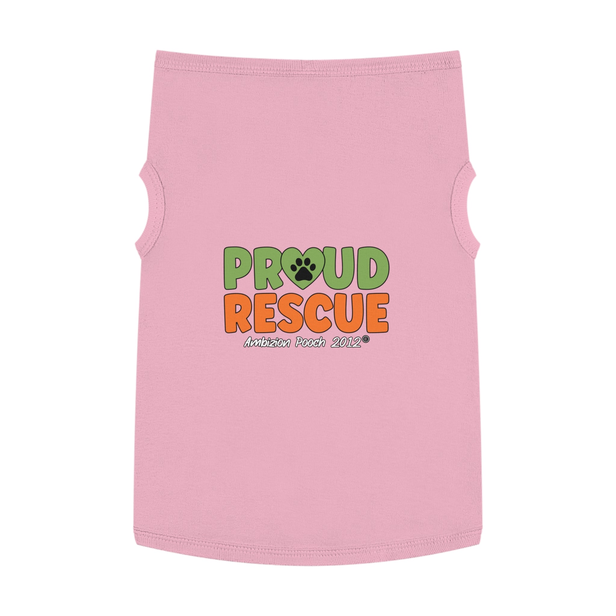 "Proud Rescue" Doggy Tank Top
