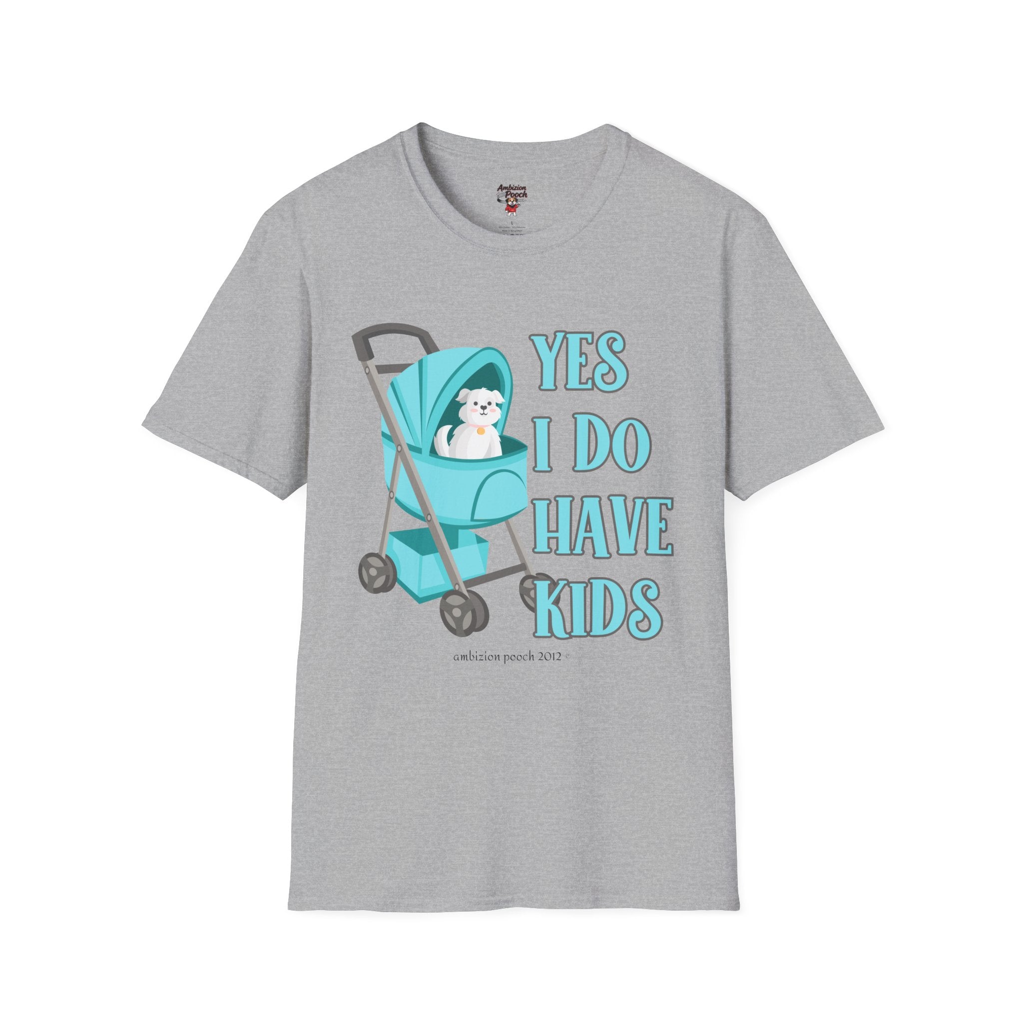 Yes I Do Have Kids Unisex Softstyle T-Shirt