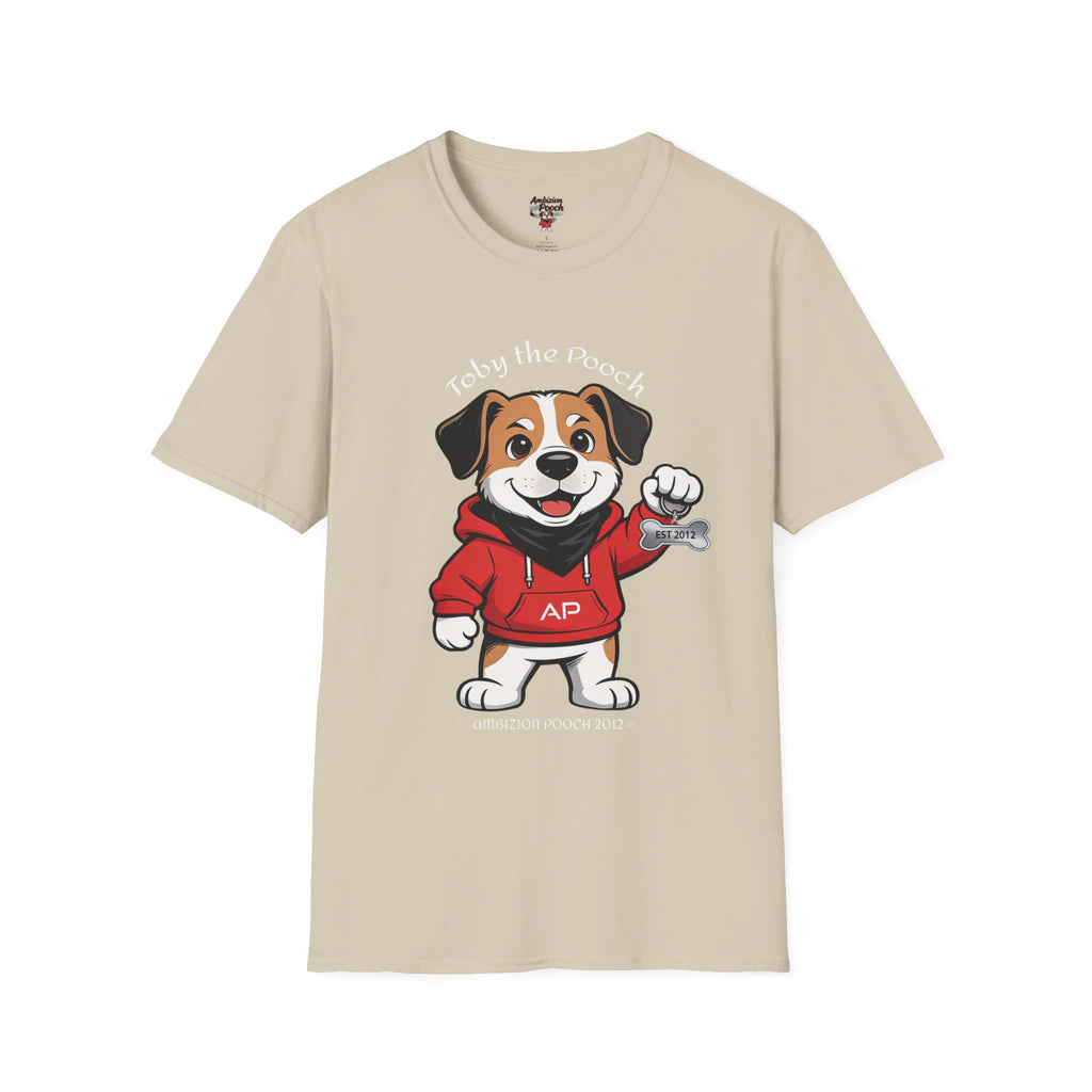 Toby the Pooch Unisex Softstyle T-Shirt