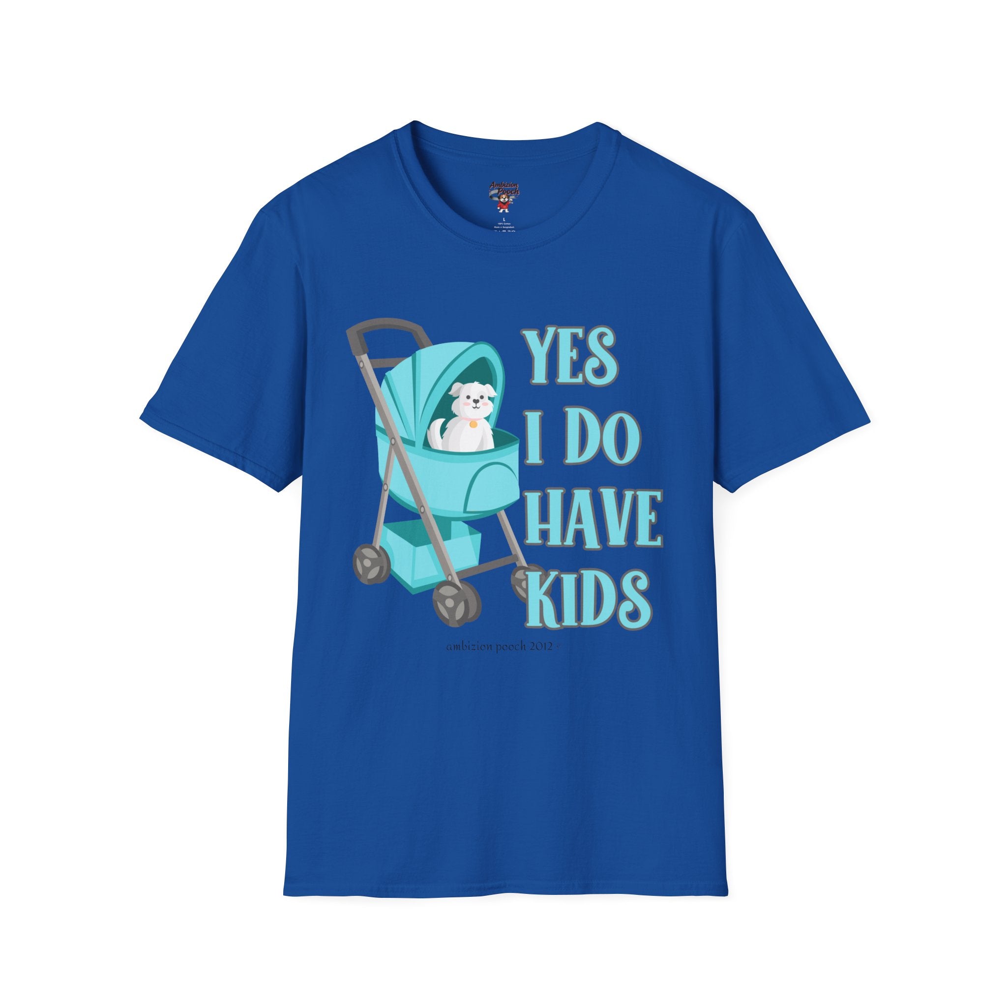 Yes I Do Have Kids Unisex Softstyle T-Shirt