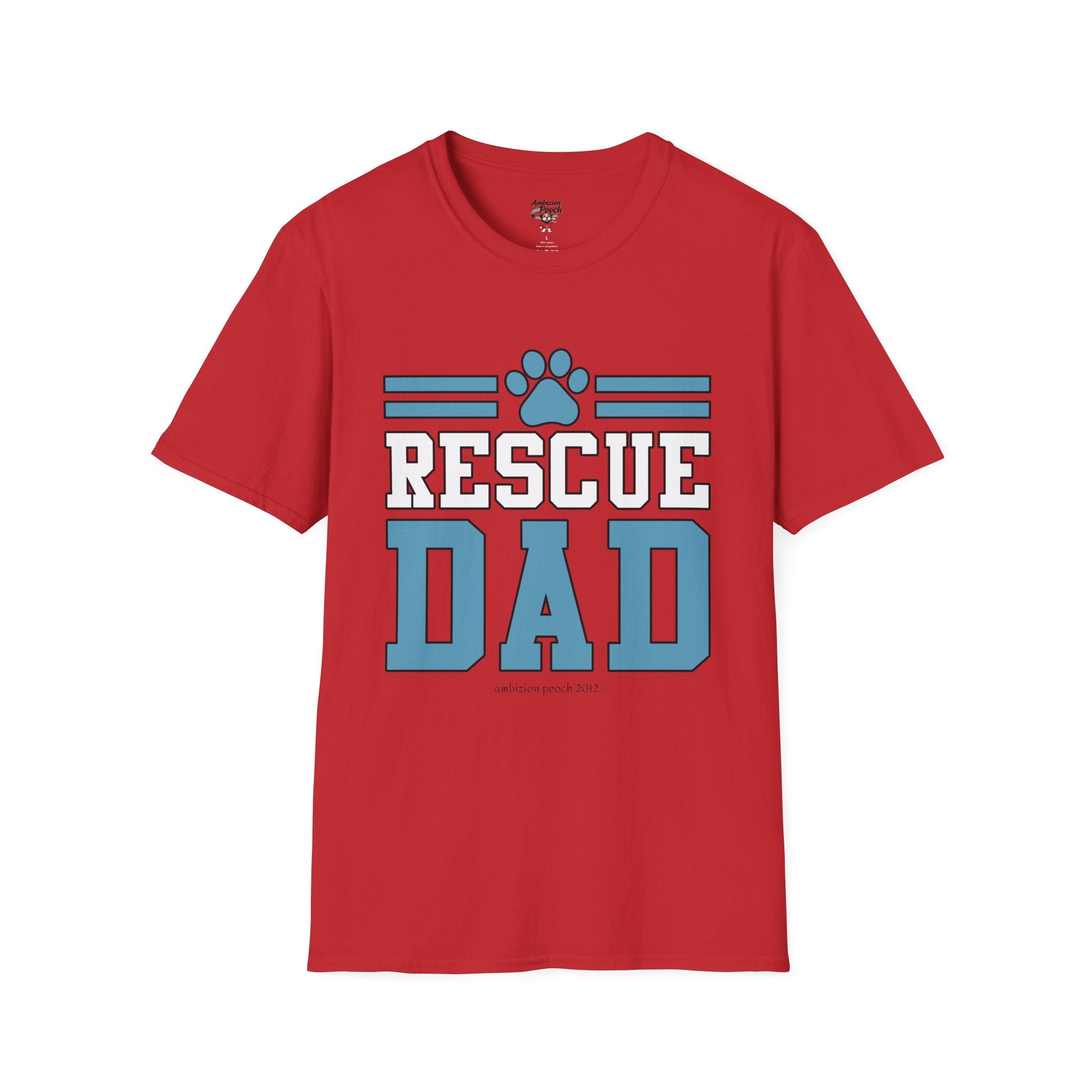 Rescue Dad Unisex Softstyle T-Shirt