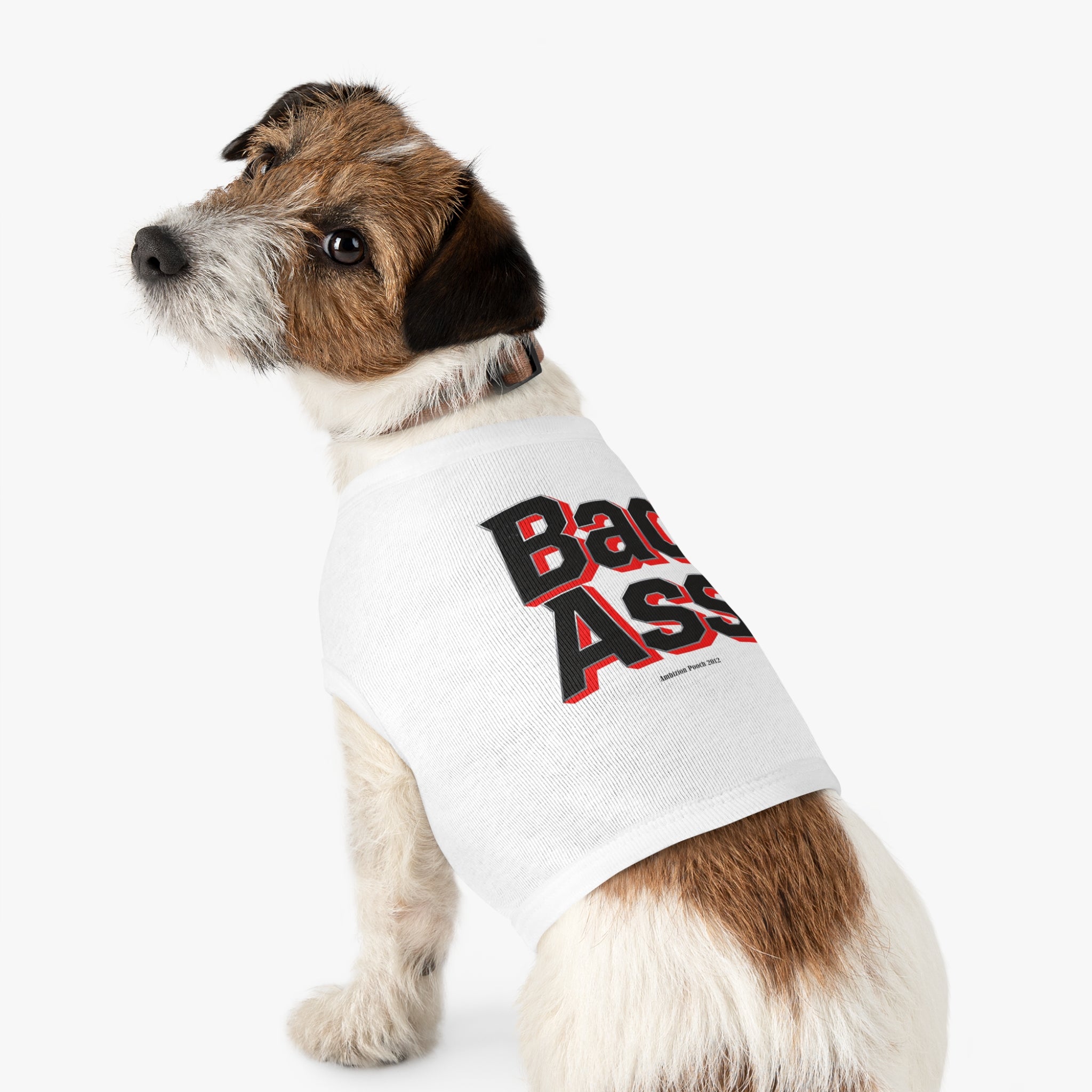 Bad Ass Tank Top — "Bad Ass Dog Mama and Bad Ass Dog Dad" (Pet & Parent Matching)