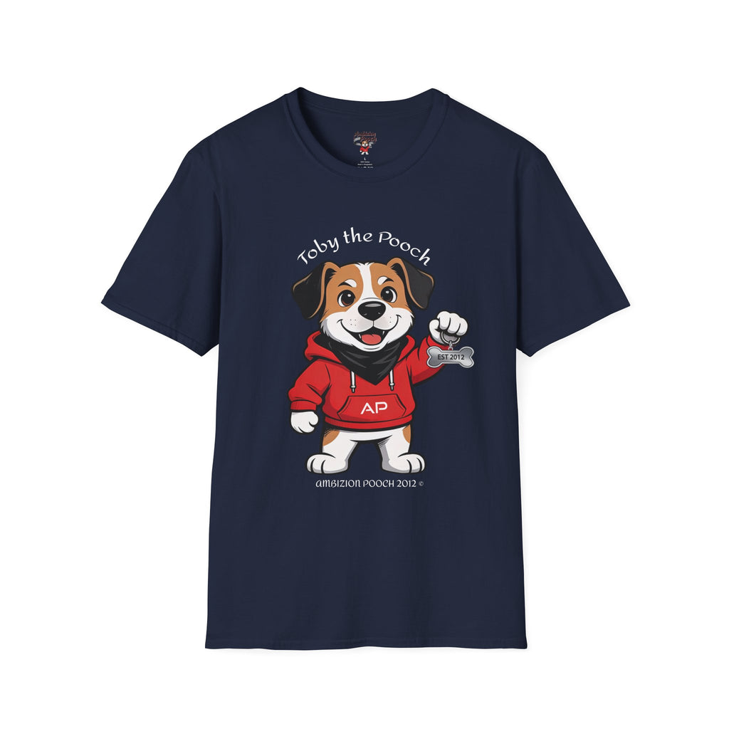 Toby the Pooch Unisex Softstyle T-Shirt