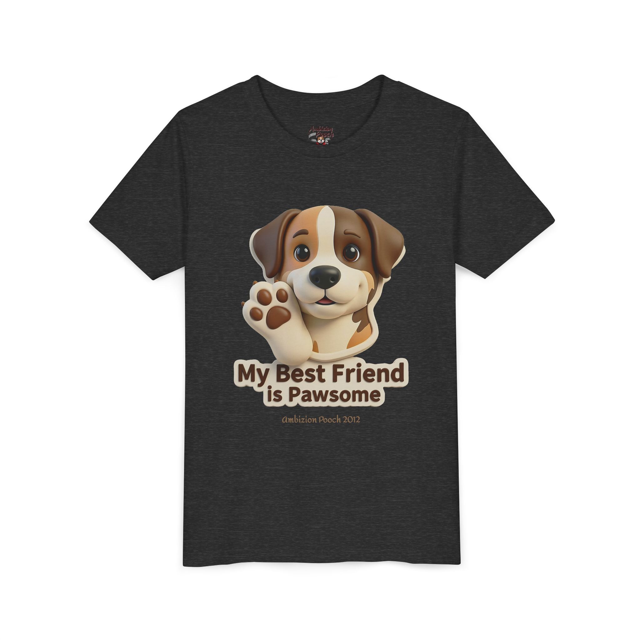 "My Best Friend is Pawsome" Kids Tee