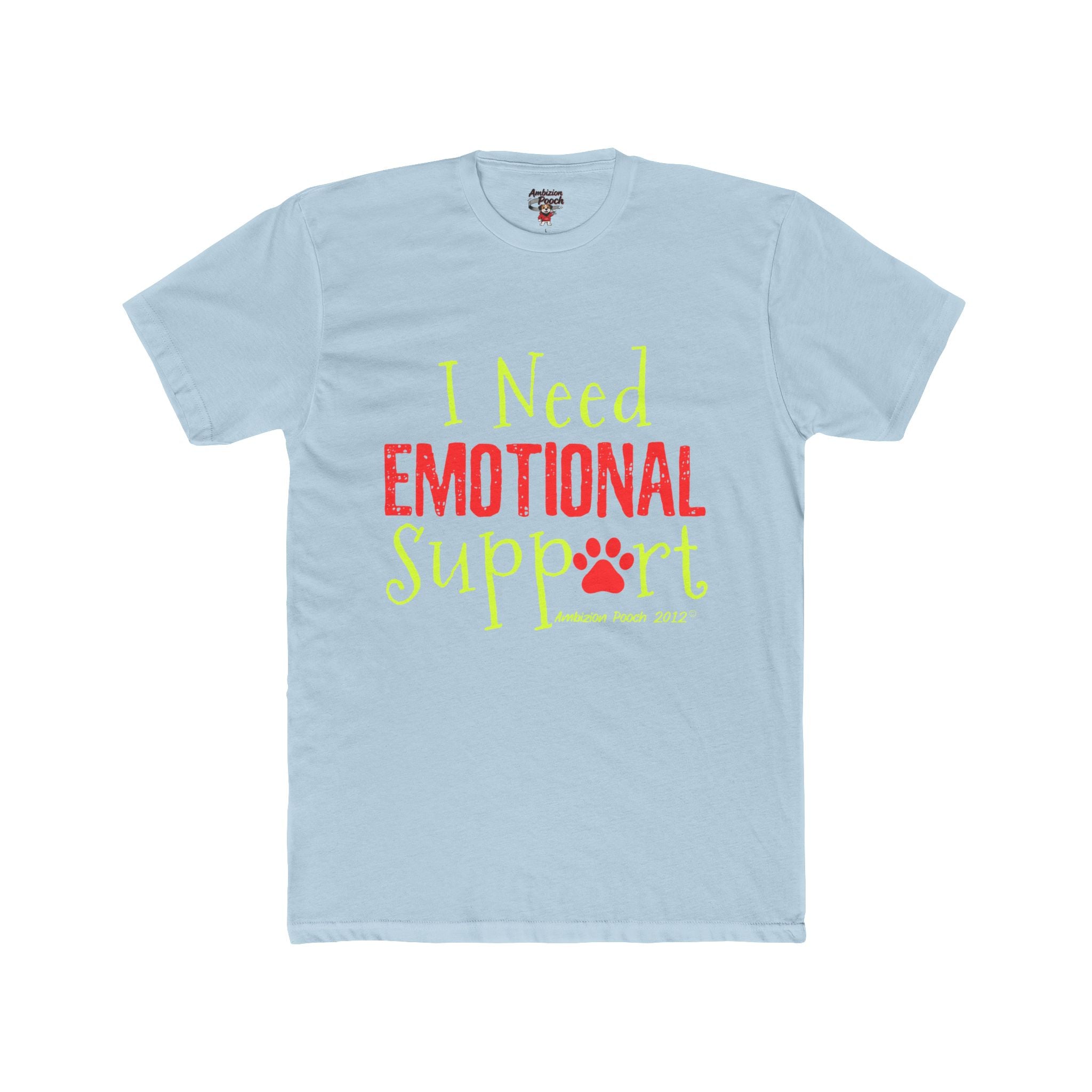 I Need Emotional Support — Me Too Pet & Parent Matching T-Shirt