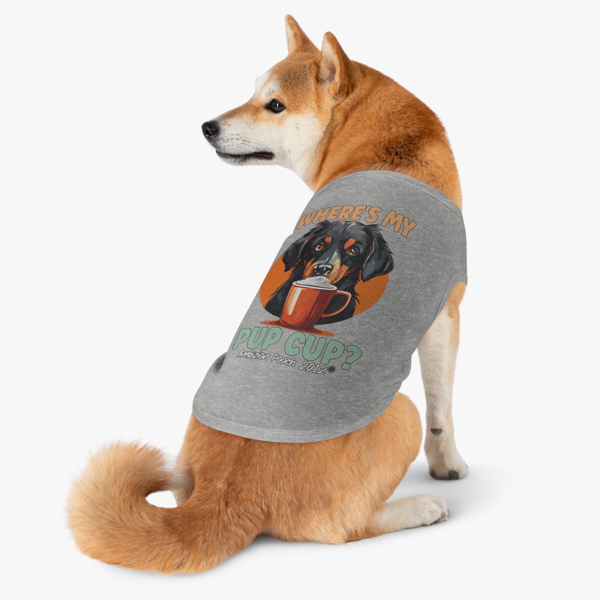 Where's My Pup Cup? Doggy Tank Top