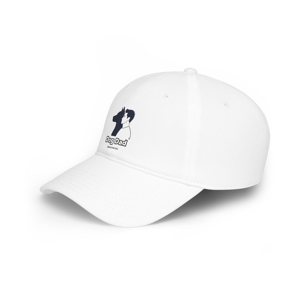 Dog Dad Low Profile Baseball Cap