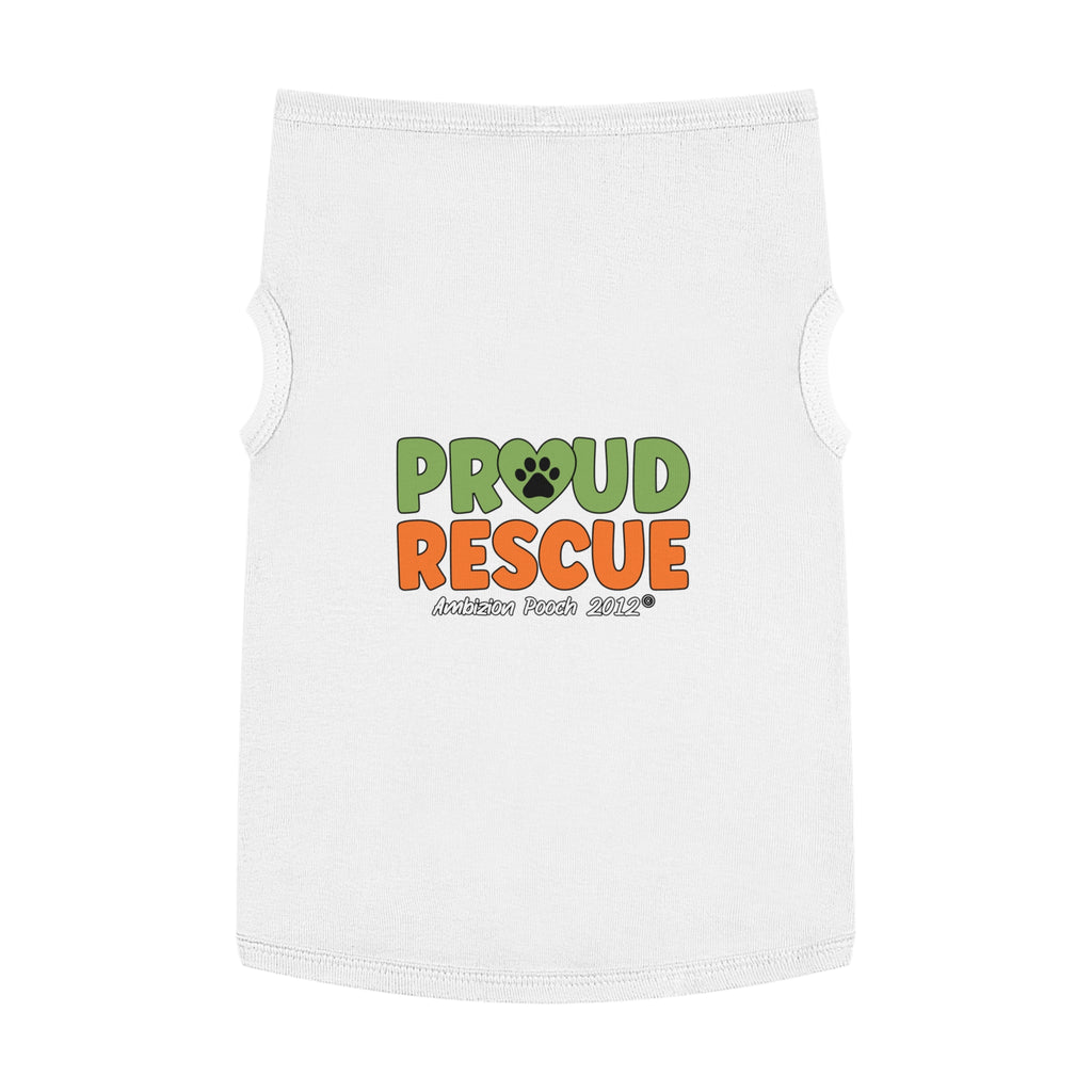 "Proud Rescue" Doggy Tank Top