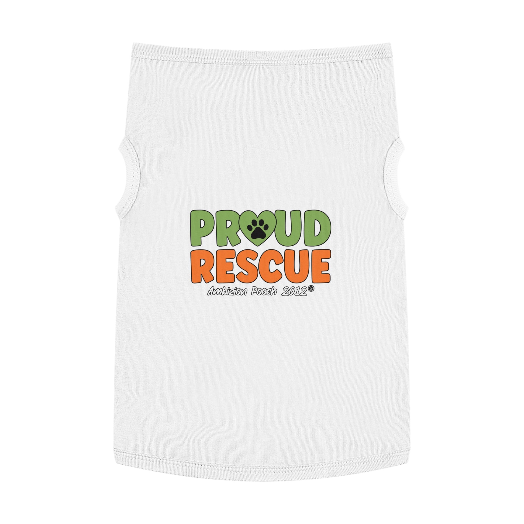 "Proud Rescue" Doggy Tank Top