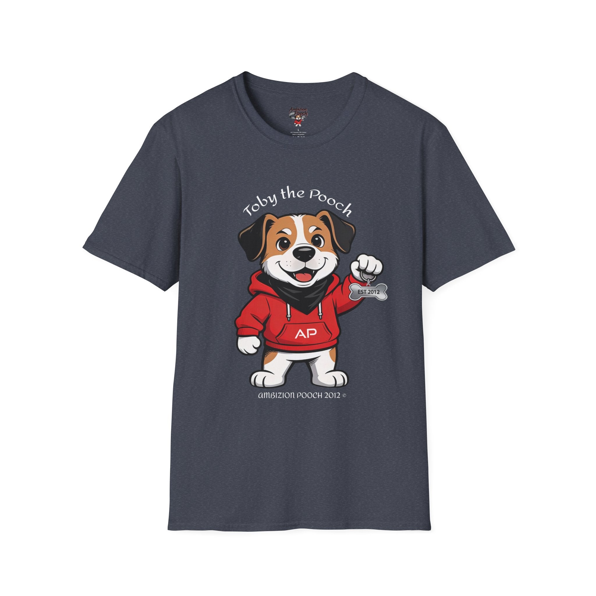 Toby the Pooch Unisex Softstyle T-Shirt