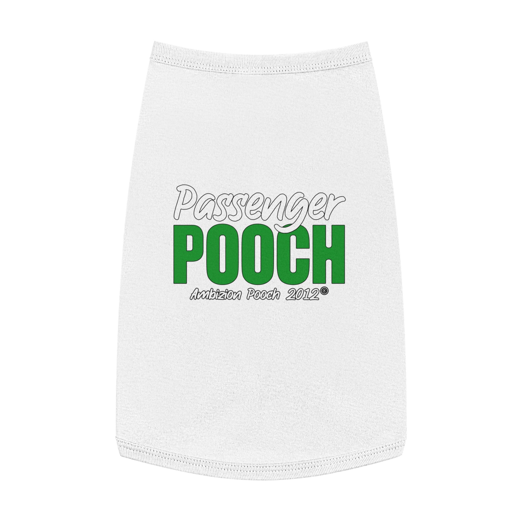 "Passenger Pooch" Doggy Tank Top