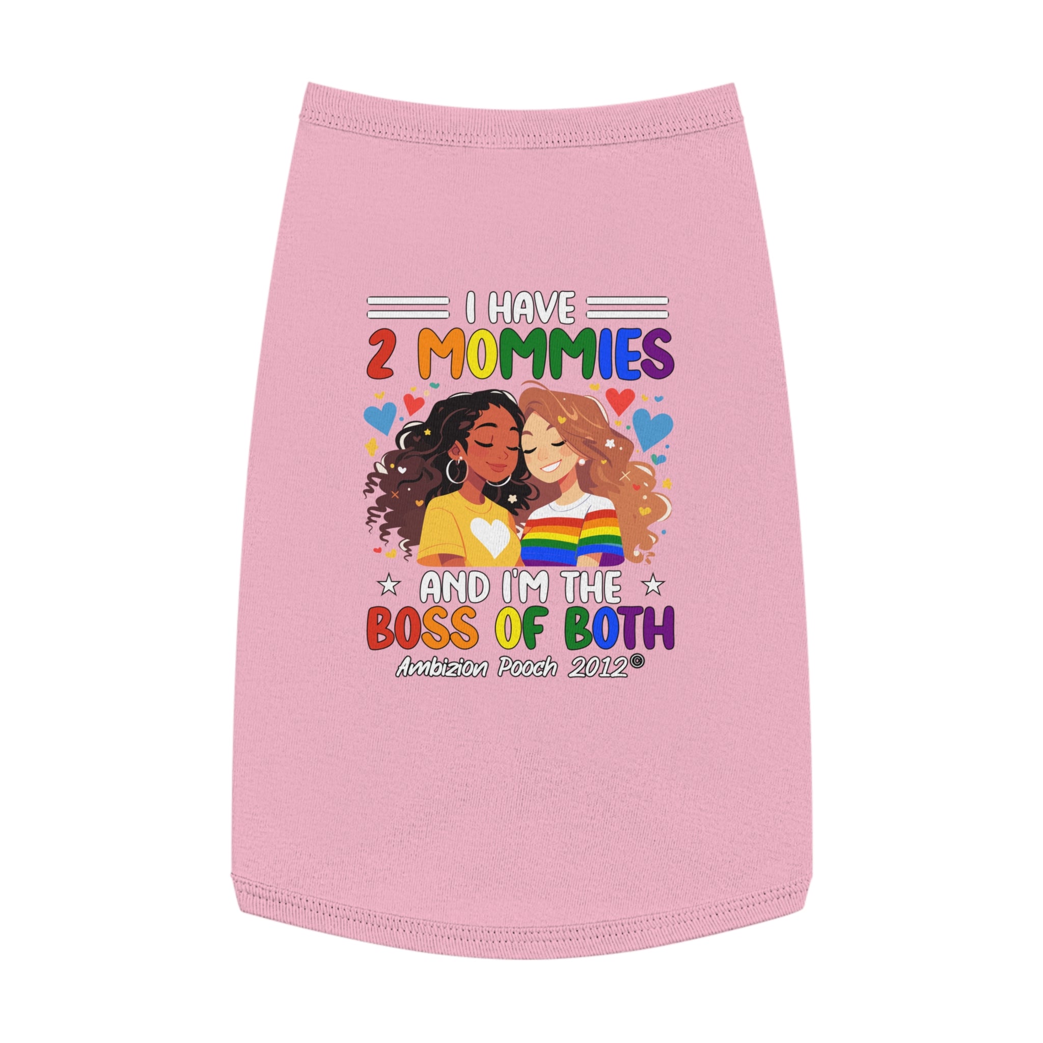 I Have 2 Mommies Doggy Tank Top (LGBTQ)