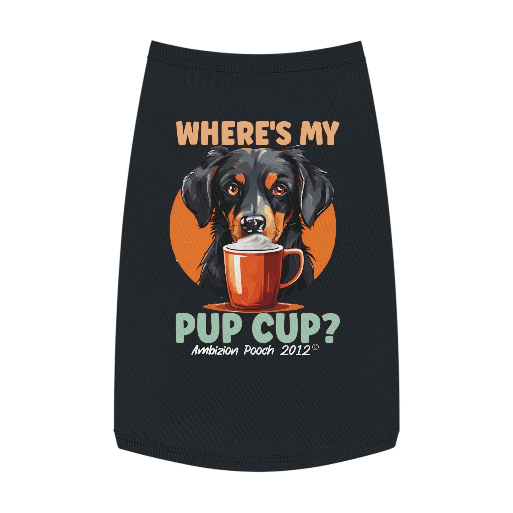 Where's My Pup Cup? Doggy Tank Top