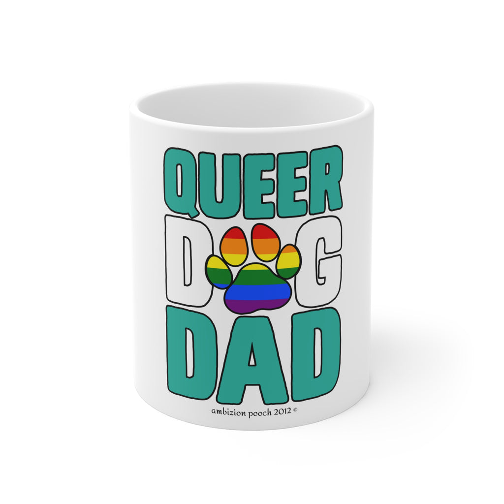 Queer Dog Dad Mug 11oz