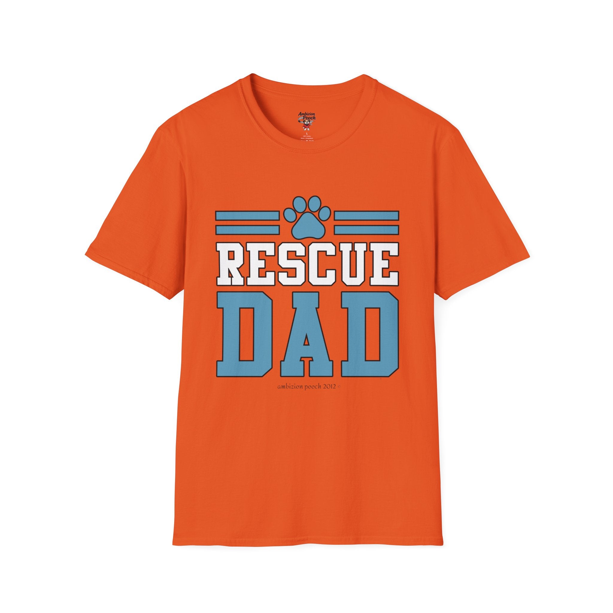 Rescue Dad Unisex Softstyle T-Shirt