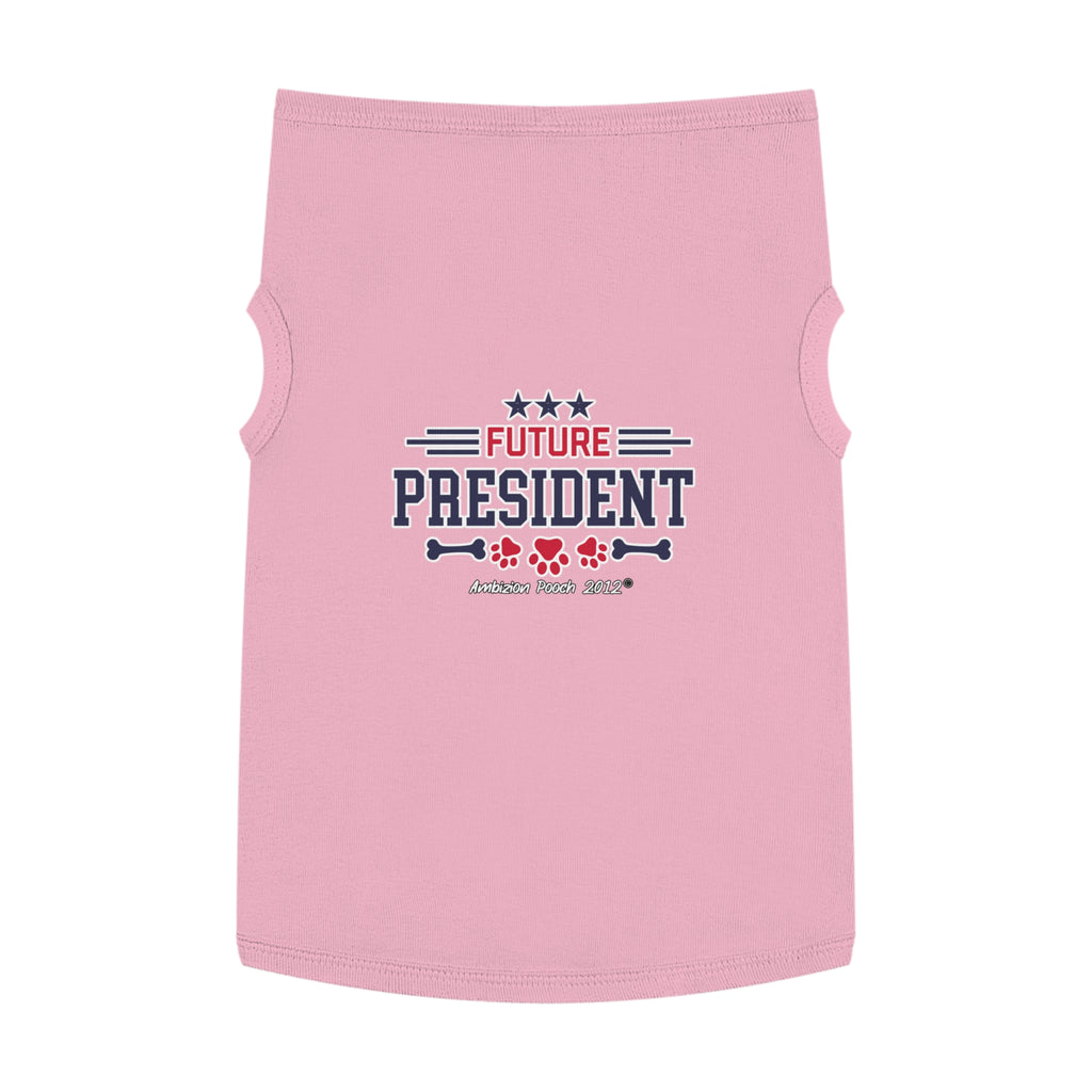 Future President Doggy Tank Top — "Future Vice President" (Pet & Parent Matching)