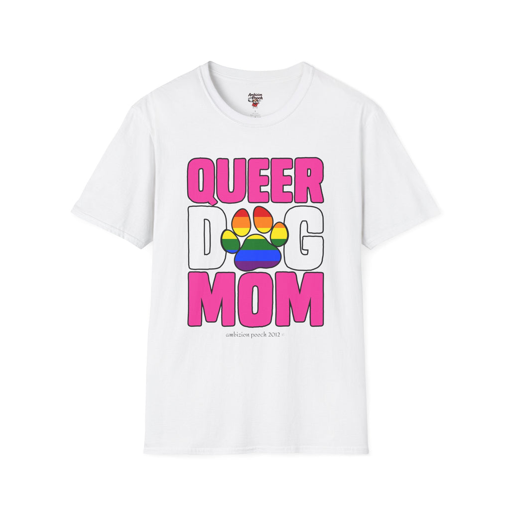 Queer Dog Mom Unisex Softstyle T-Shirt