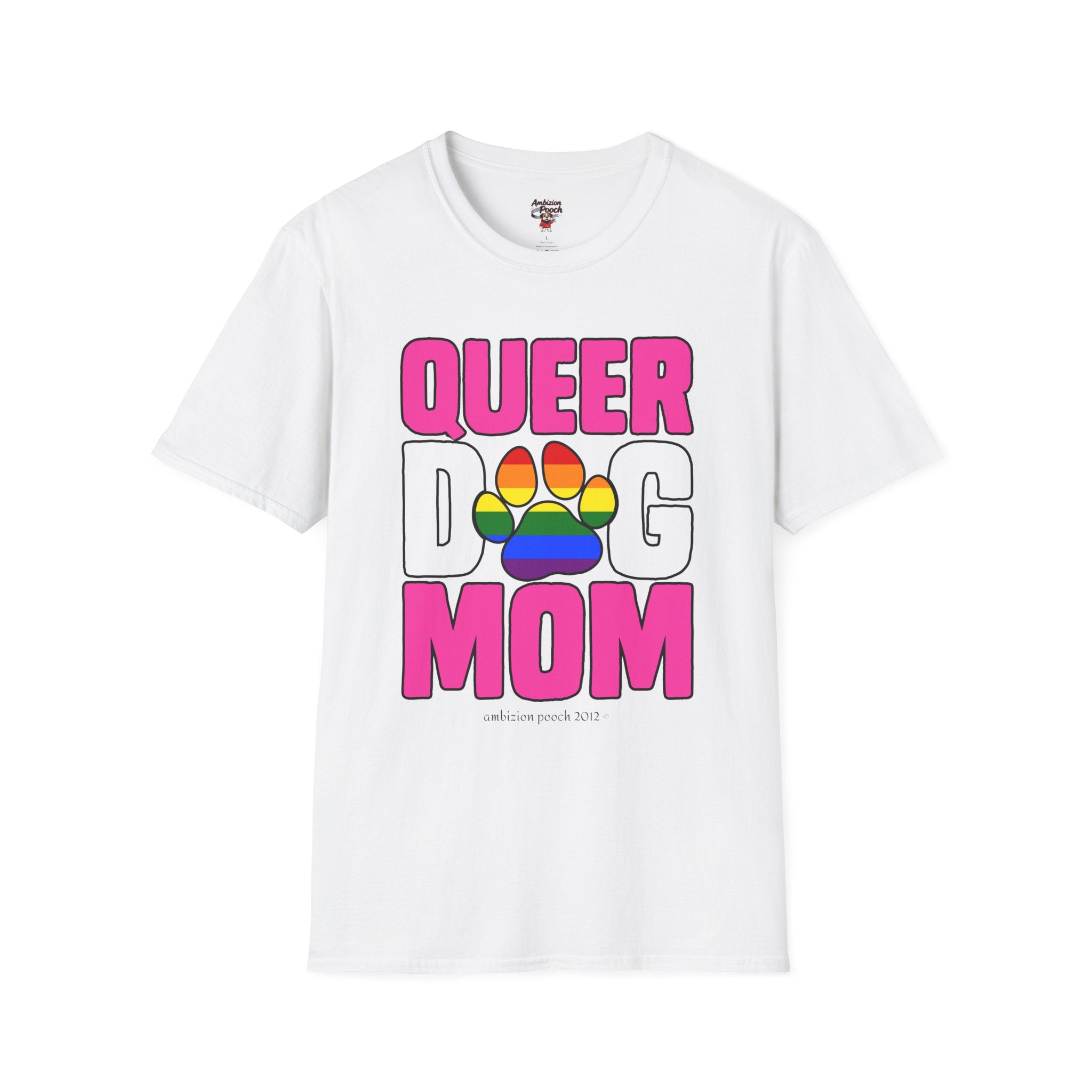 Queer Dog Mom Unisex Softstyle T-Shirt