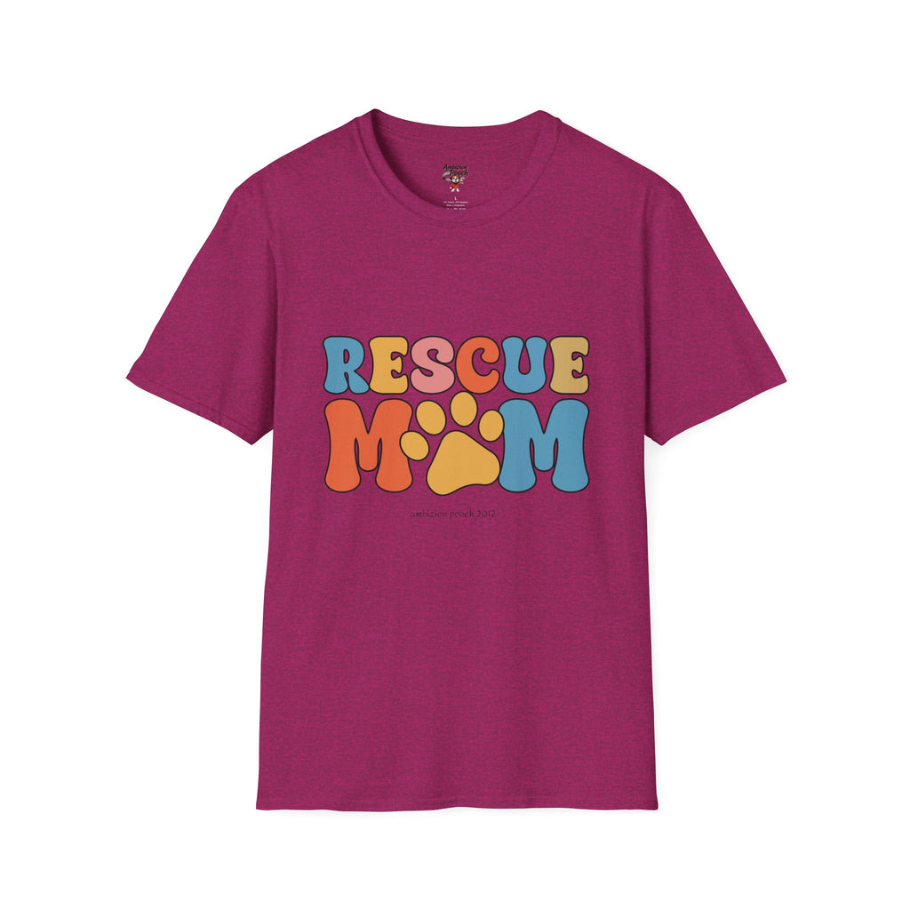 Rescue Mom Unisex Softstyle T-Shirt